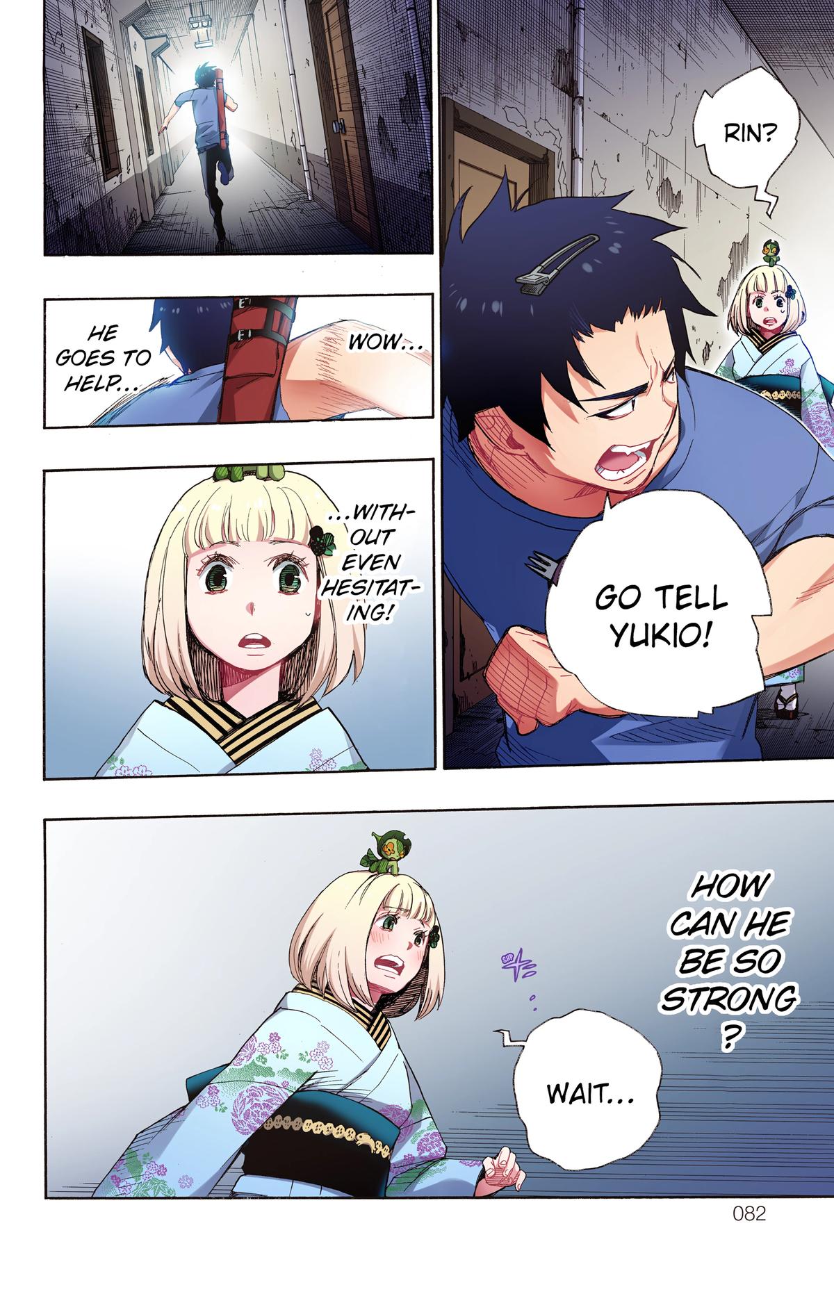 Blue Exorcist (Color) Chapter 5 - Page 32