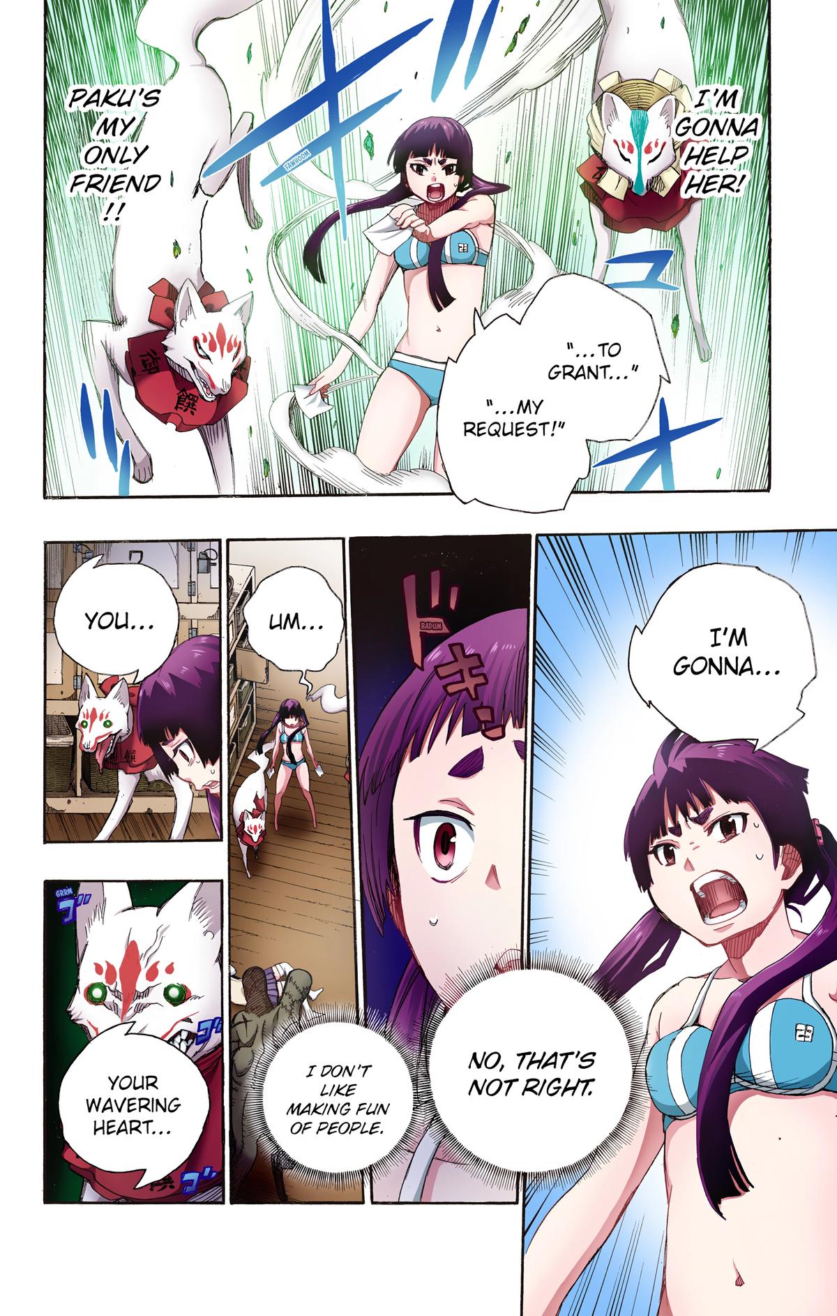 Blue Exorcist (Color) Chapter 5 - Page 34