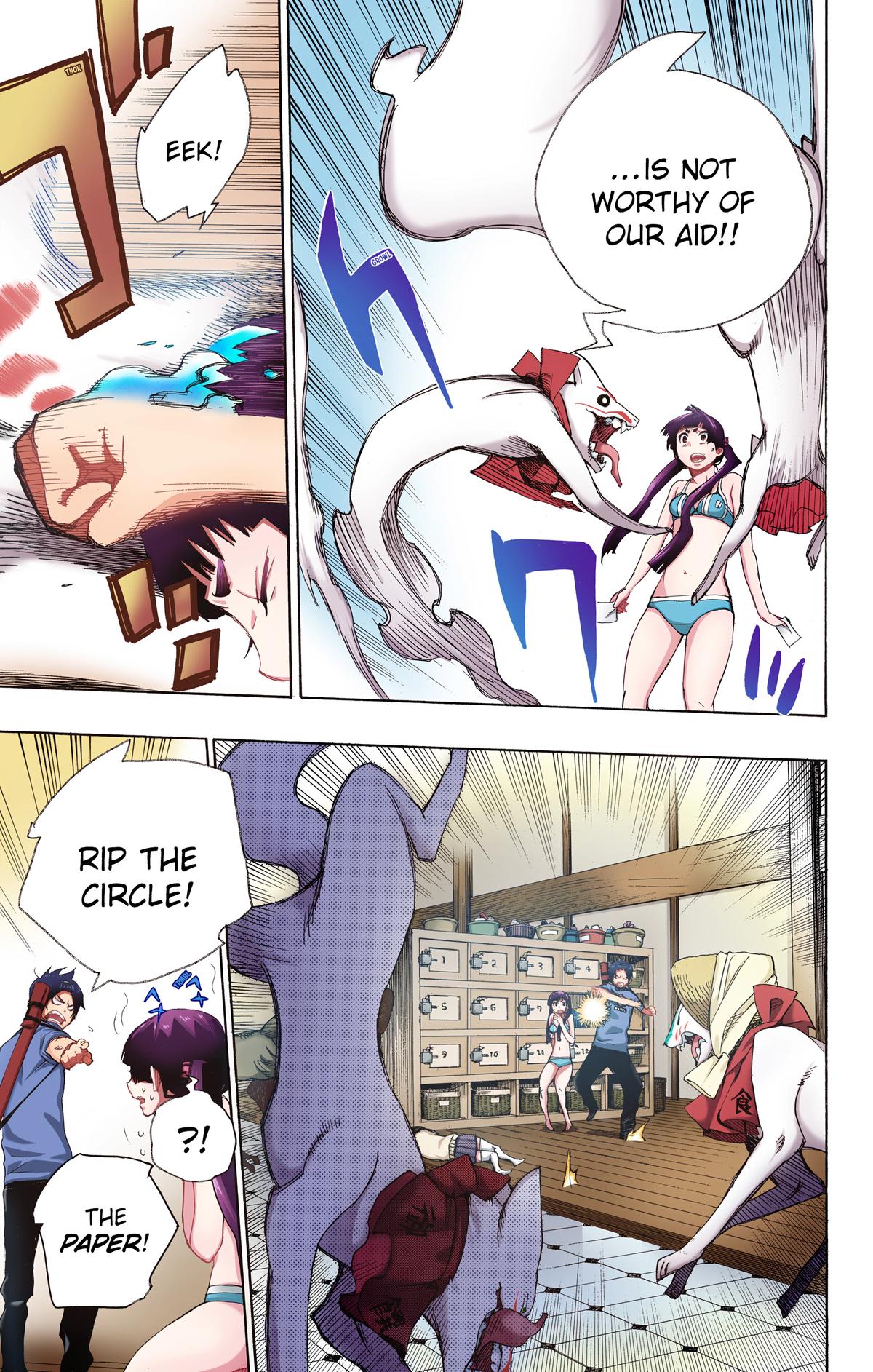 Blue Exorcist (Color) Chapter 5 - Page 35