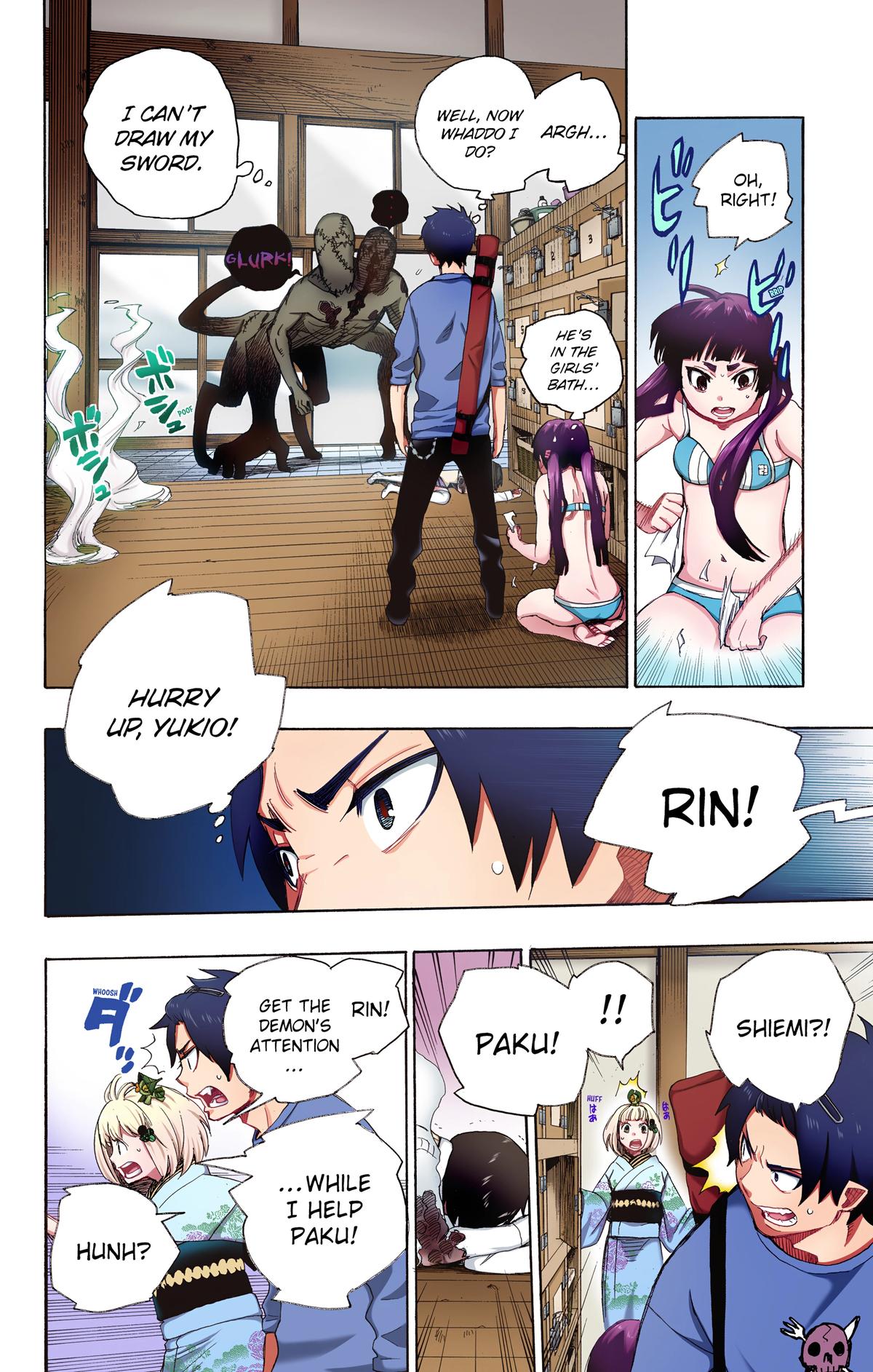Blue Exorcist (Color) Chapter 5 - Page 36