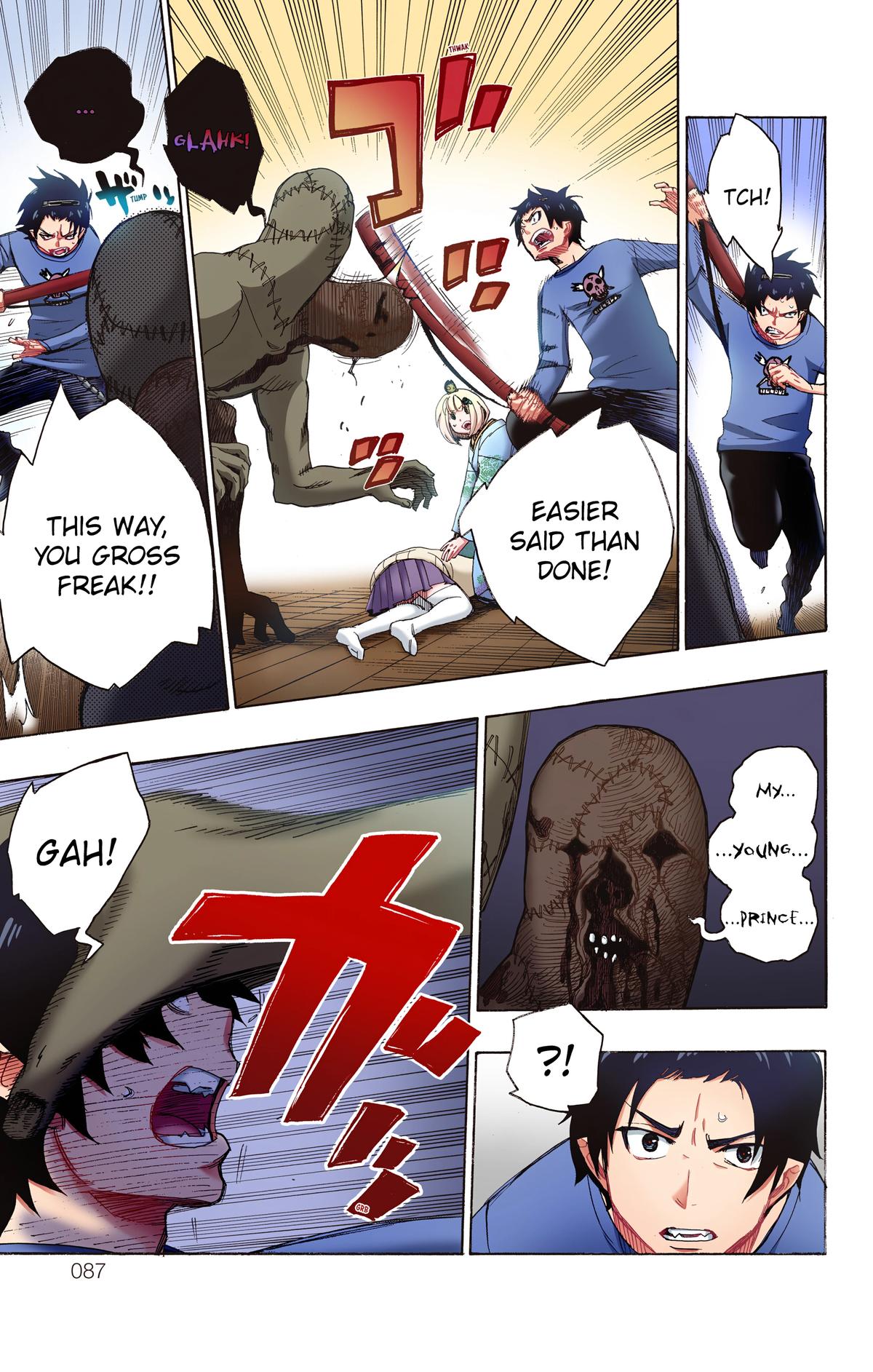 Blue Exorcist (Color) Chapter 5 - Page 37