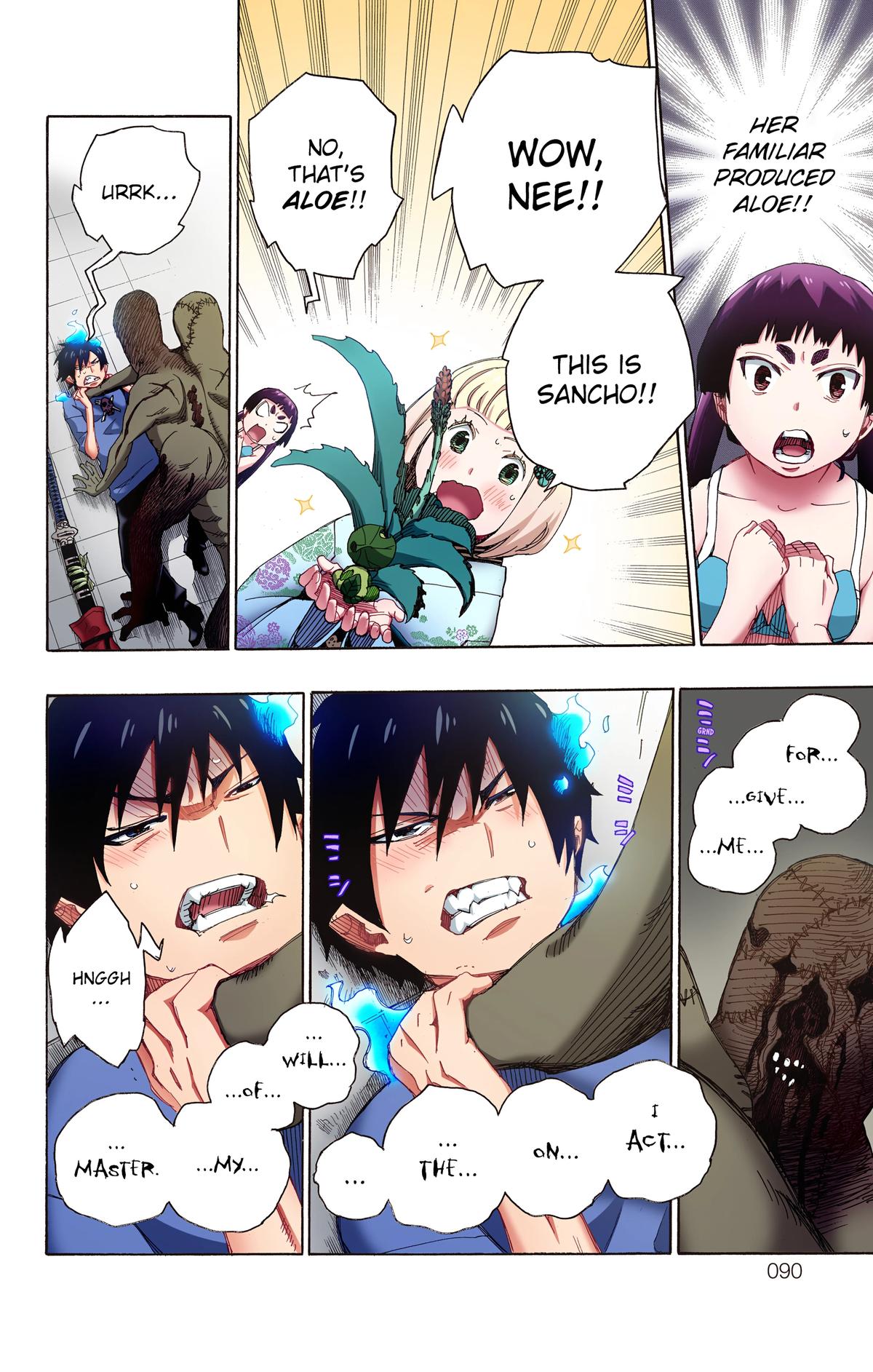 Blue Exorcist (Color) Chapter 5 - Page 40