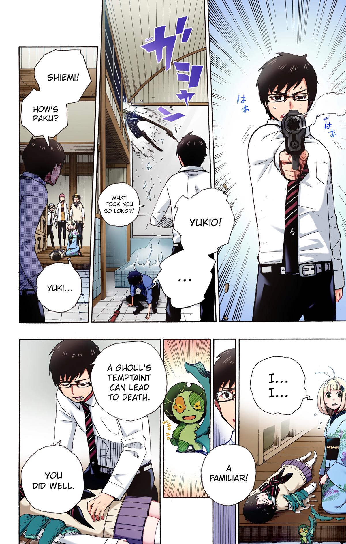 Blue Exorcist (Color) Chapter 5 - Page 42