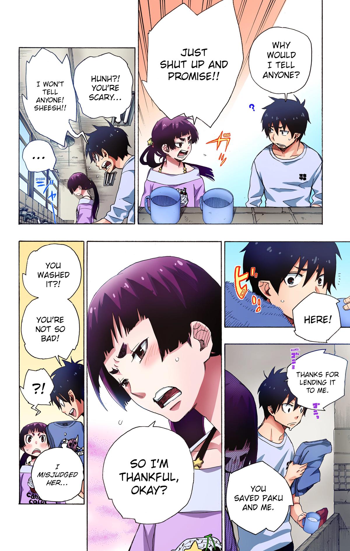 Blue Exorcist (Color) Chapter 6 - Page 4