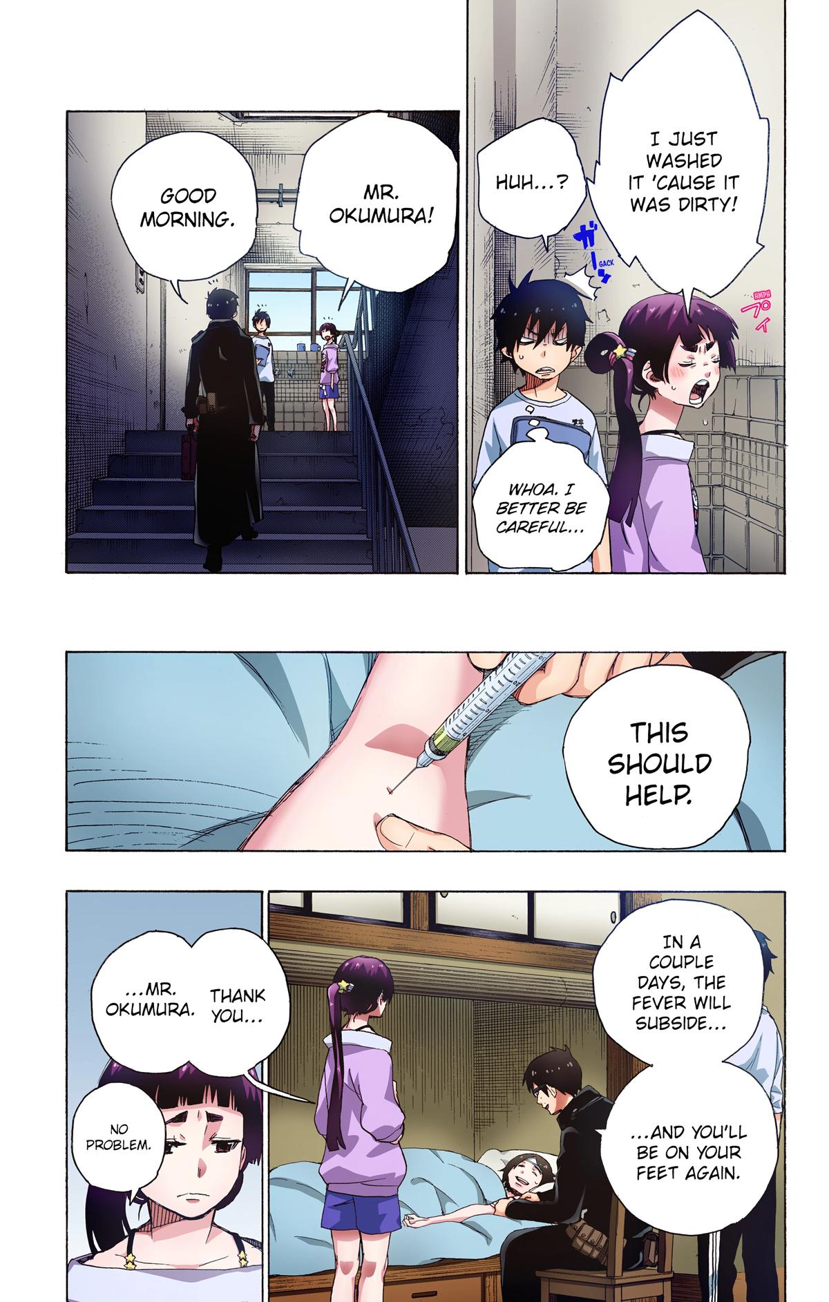 Blue Exorcist (Color) Chapter 6 - Page 5