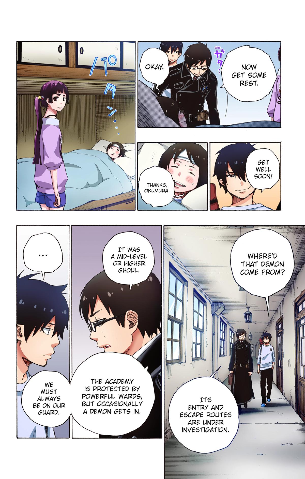 Blue Exorcist (Color) Chapter 6 - Page 6