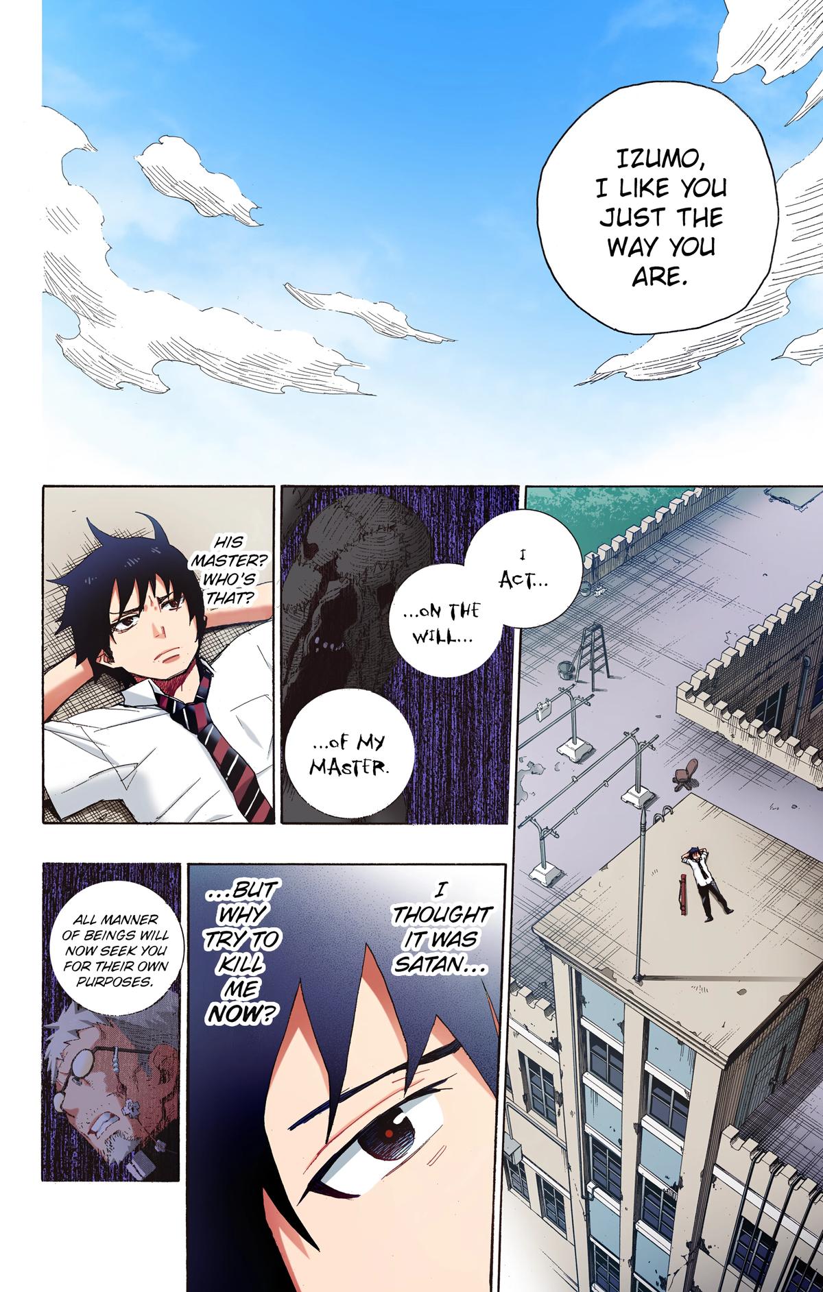 Blue Exorcist (Color) Chapter 6 - Page 8