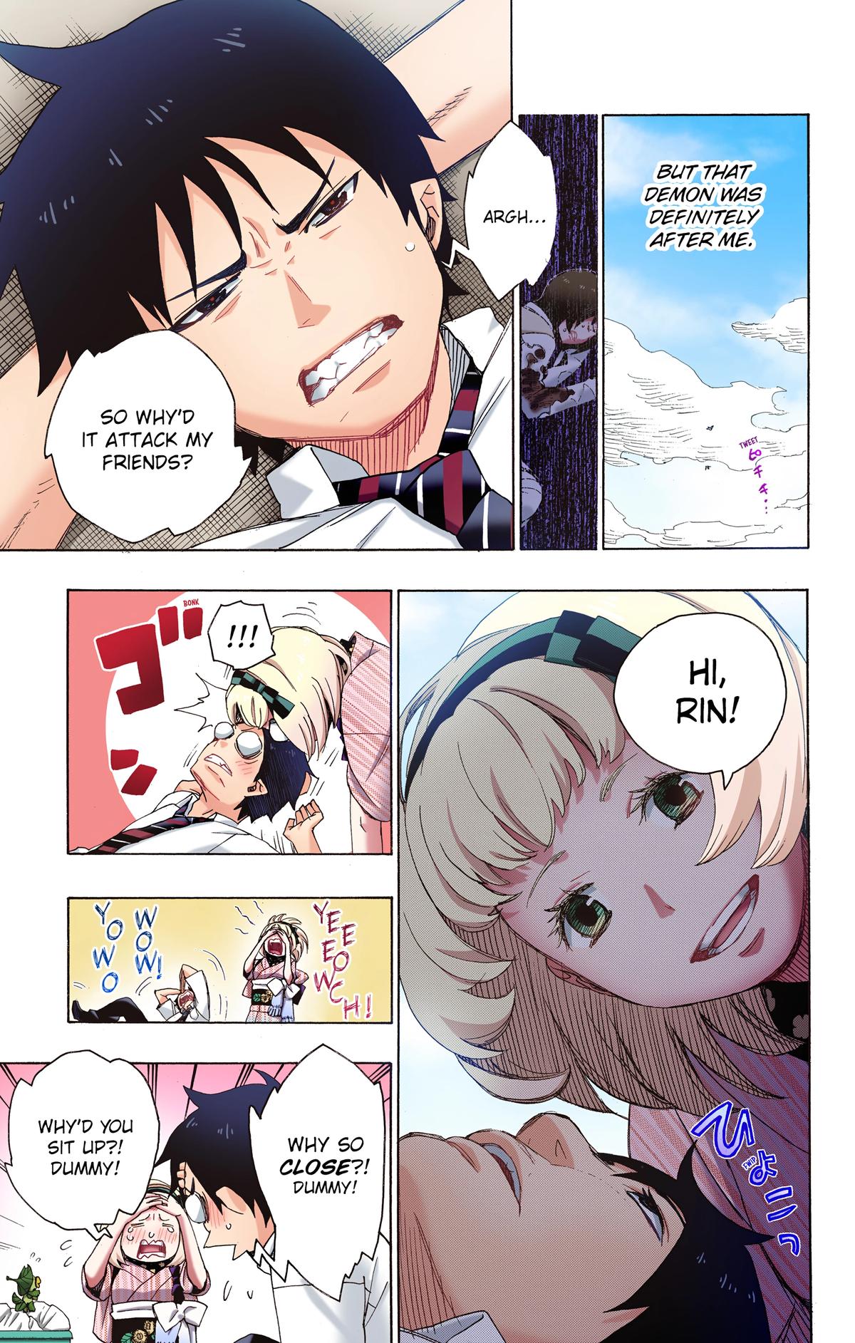 Blue Exorcist (Color) Chapter 6 - Page 9