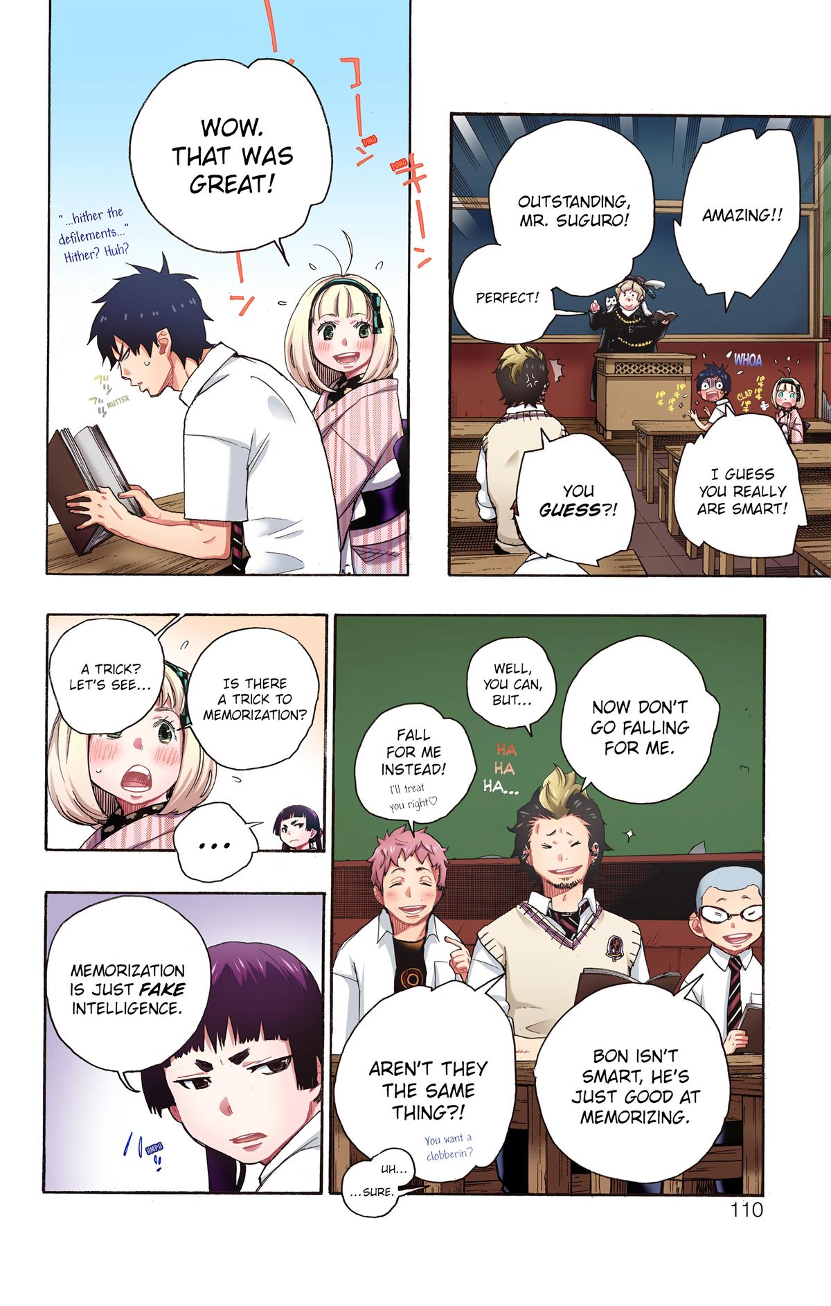 Blue Exorcist (Color) Chapter 6 - Page 13