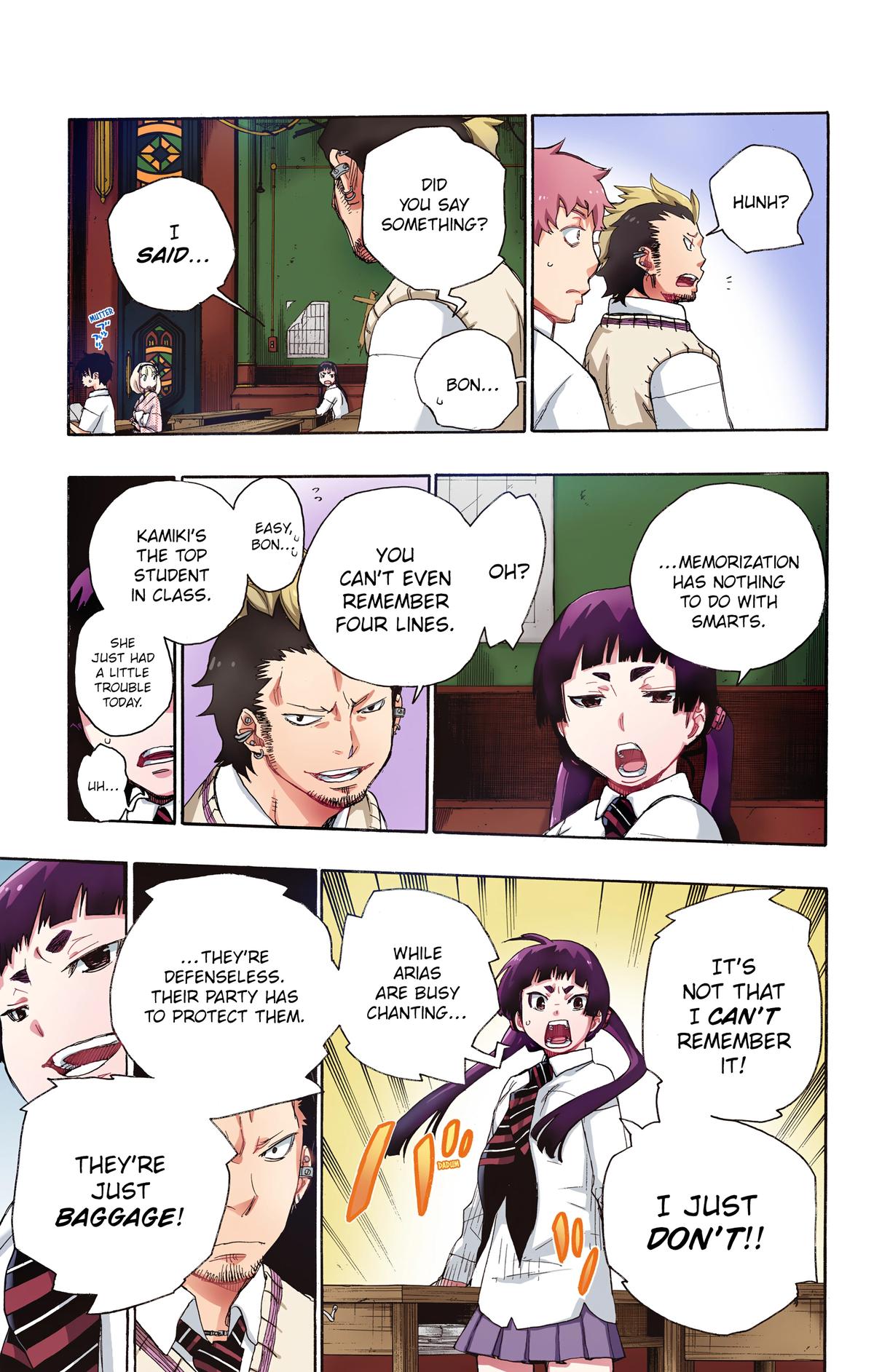 Blue Exorcist (Color) Chapter 6 - Page 14