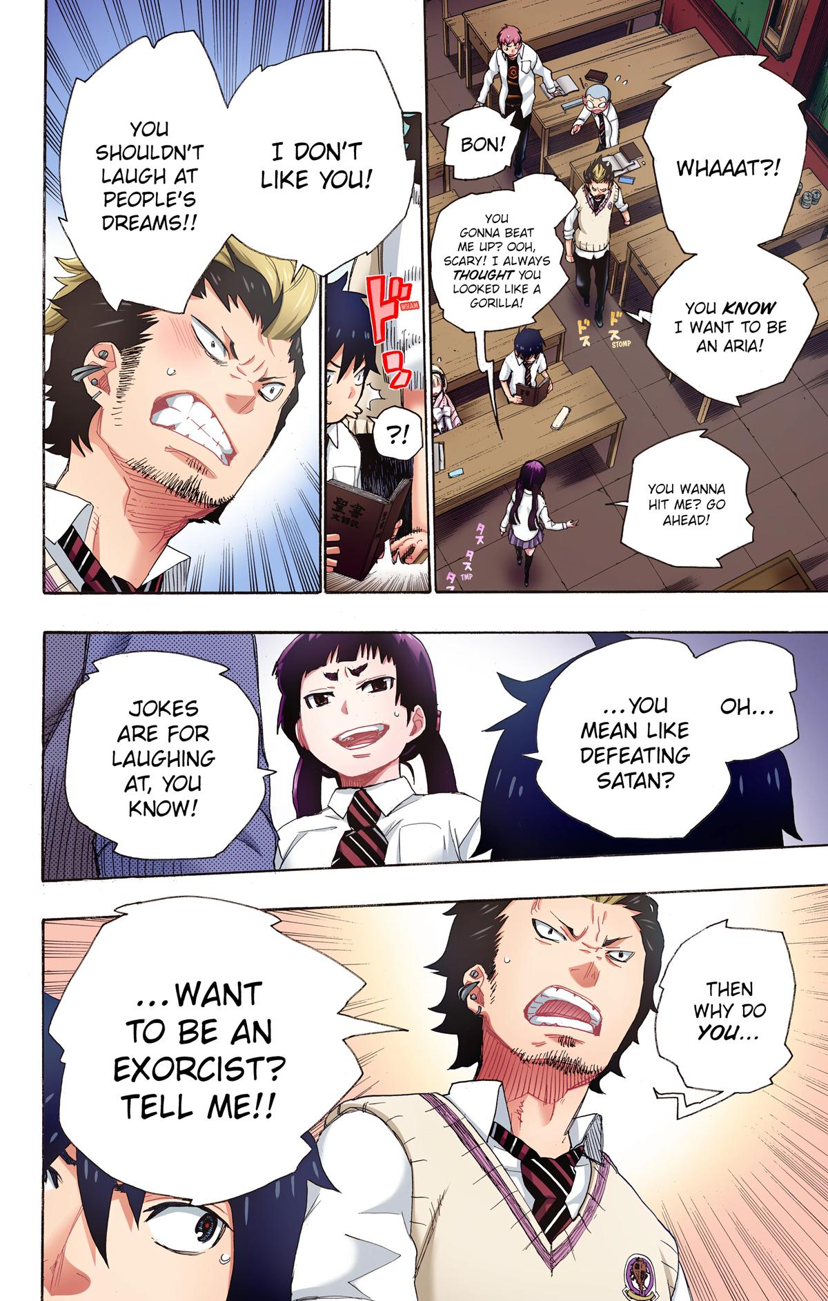 Blue Exorcist (Color) Chapter 6 - Page 15