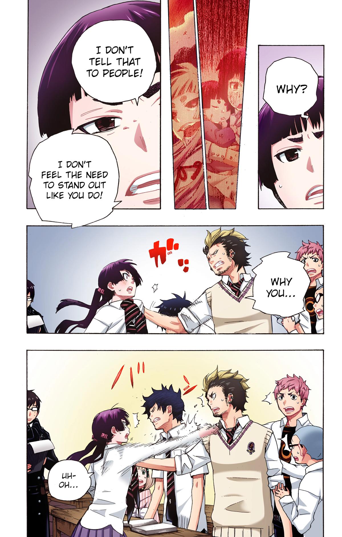 Blue Exorcist (Color) Chapter 6 - Page 16