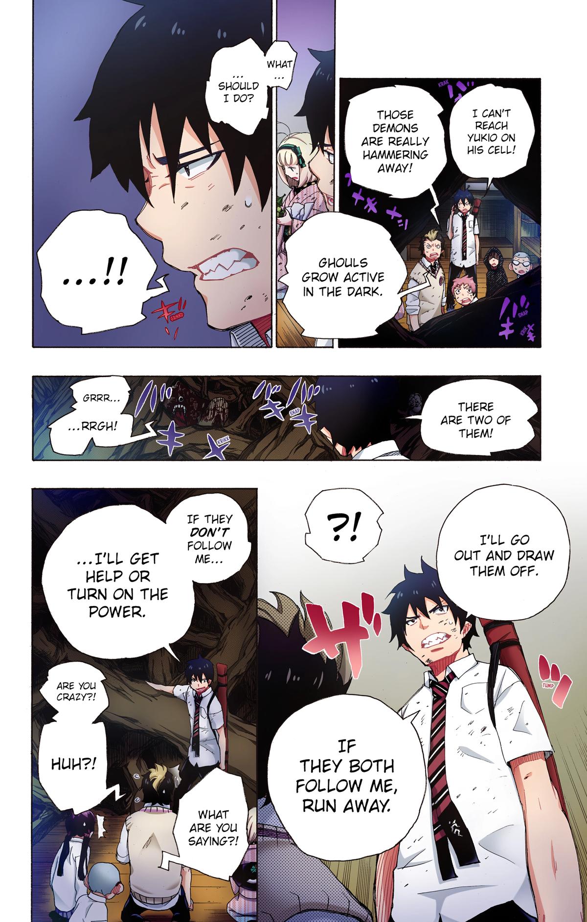 Blue Exorcist (Color) Chapter 6 - Page 27