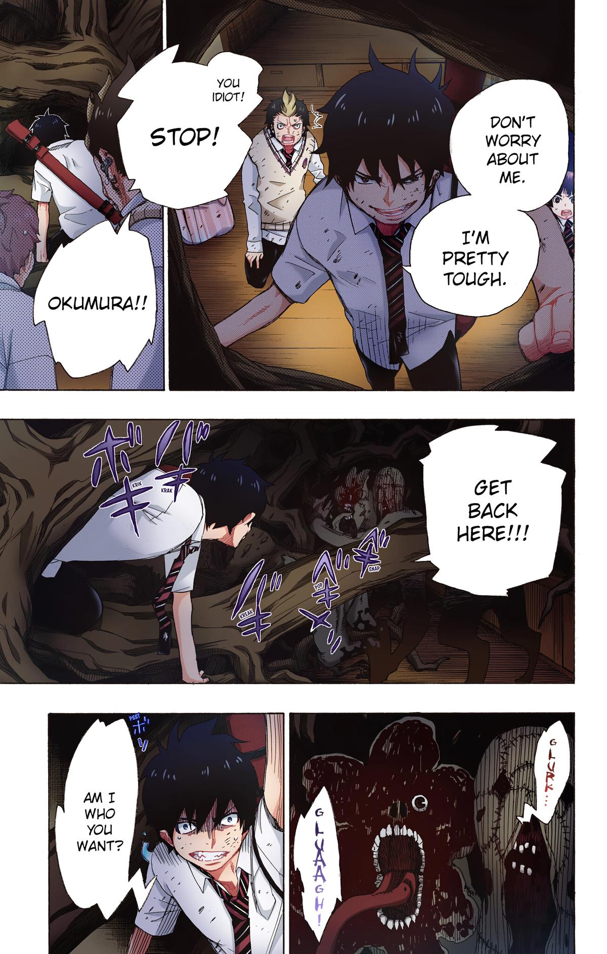 Blue Exorcist (Color) Chapter 6 - Page 28