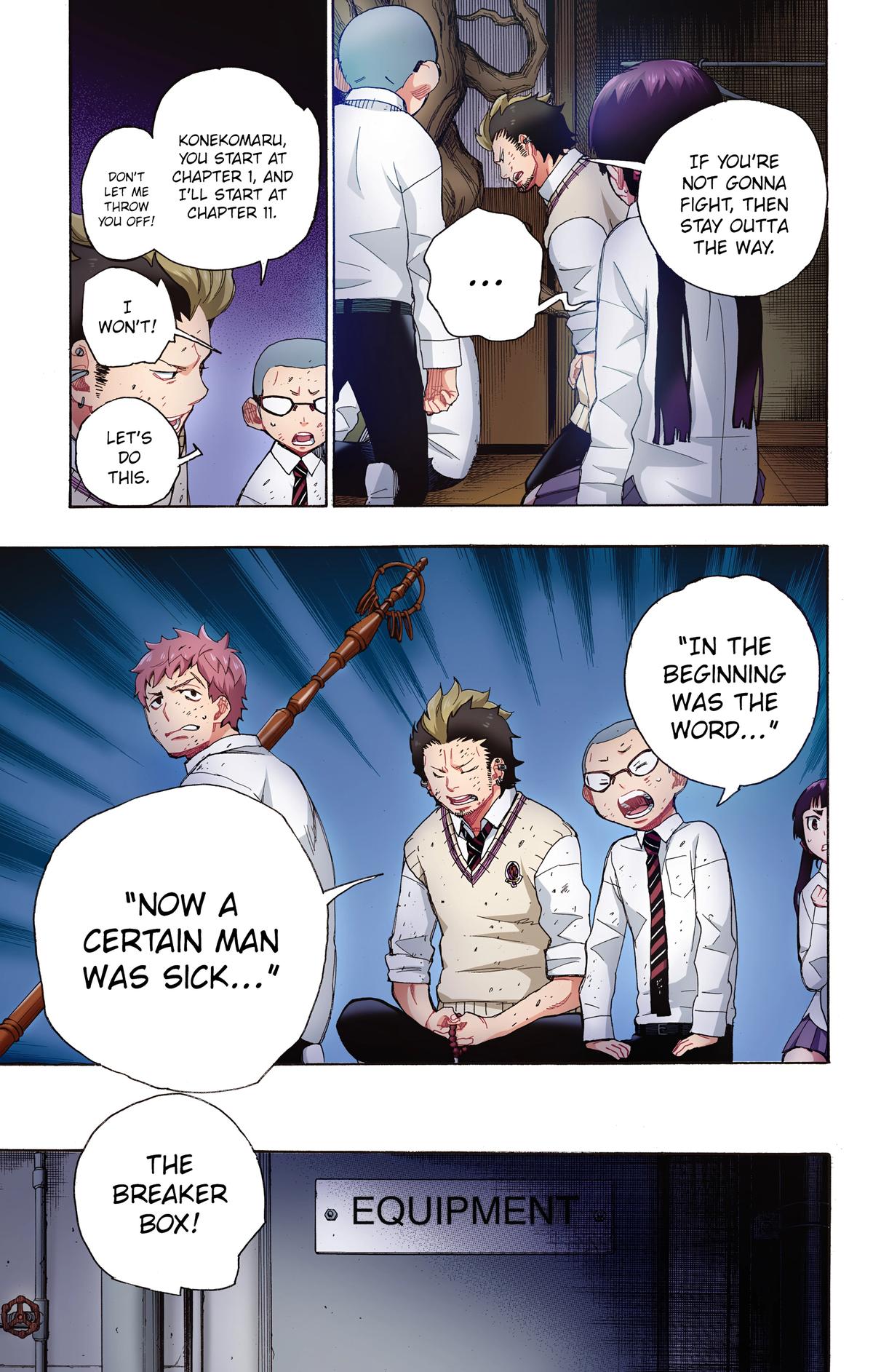 Blue Exorcist (Color) Chapter 6 - Page 32