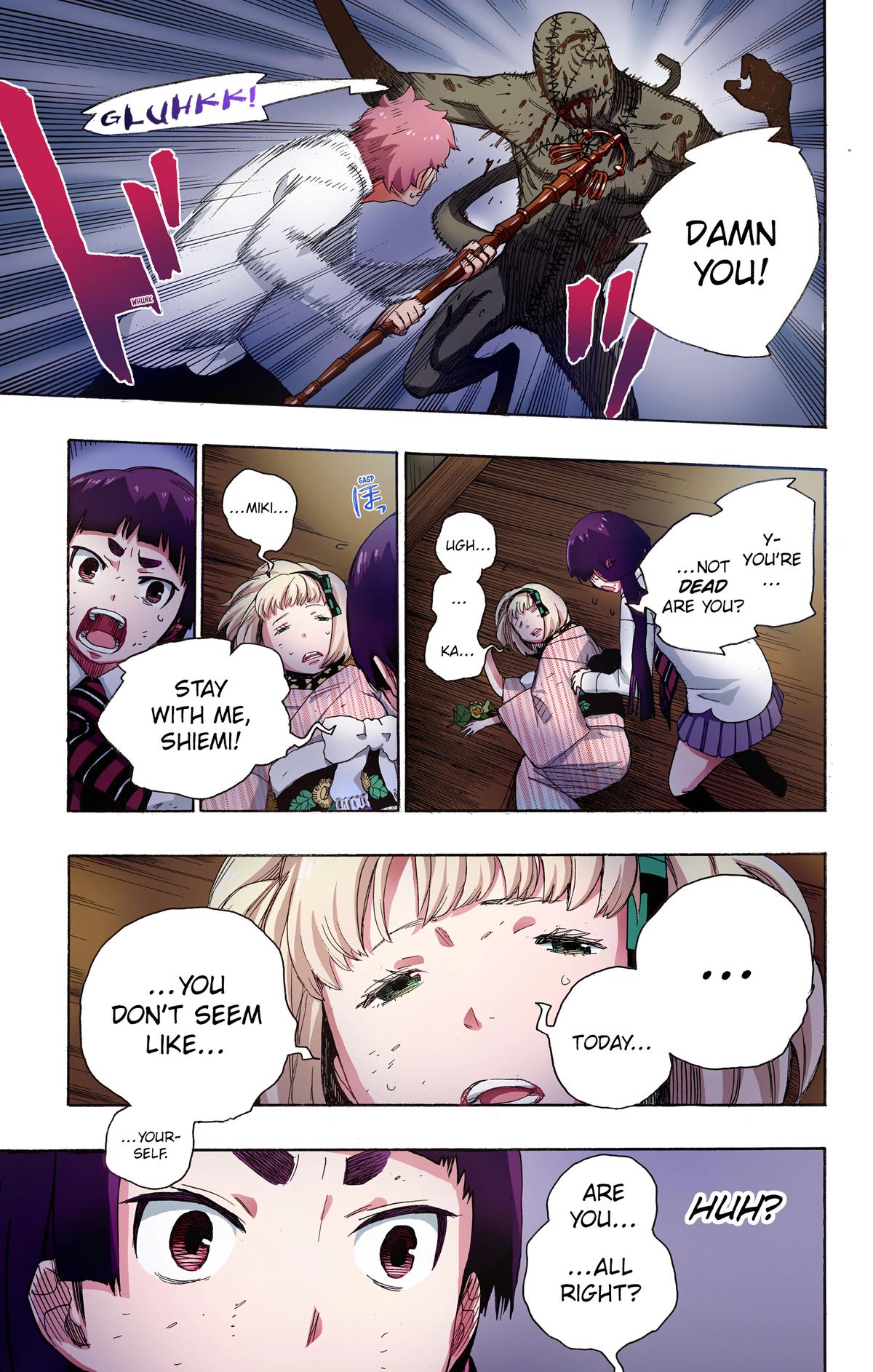 Blue Exorcist (Color) Chapter 6 - Page 38