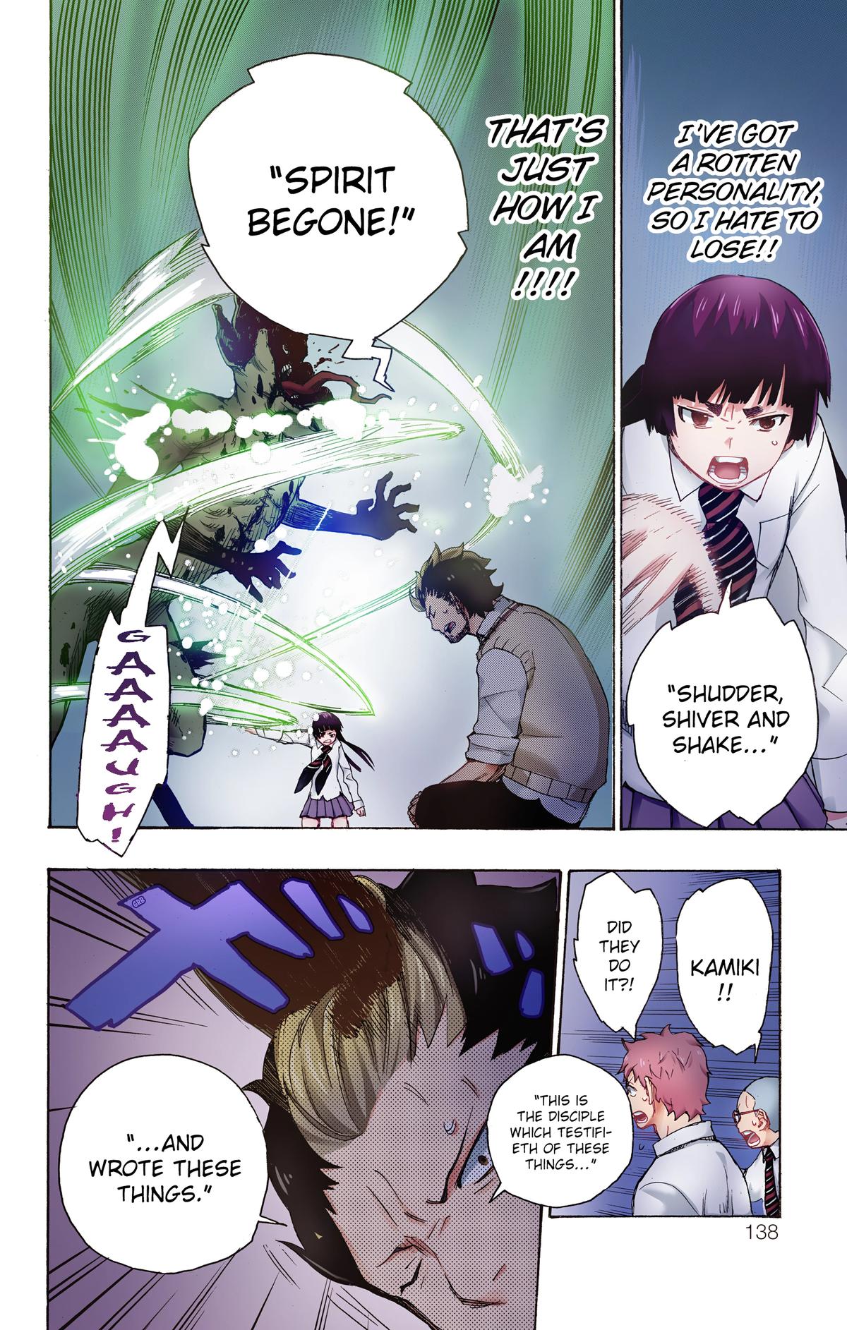 Blue Exorcist (Color) Chapter 6 - Page 41