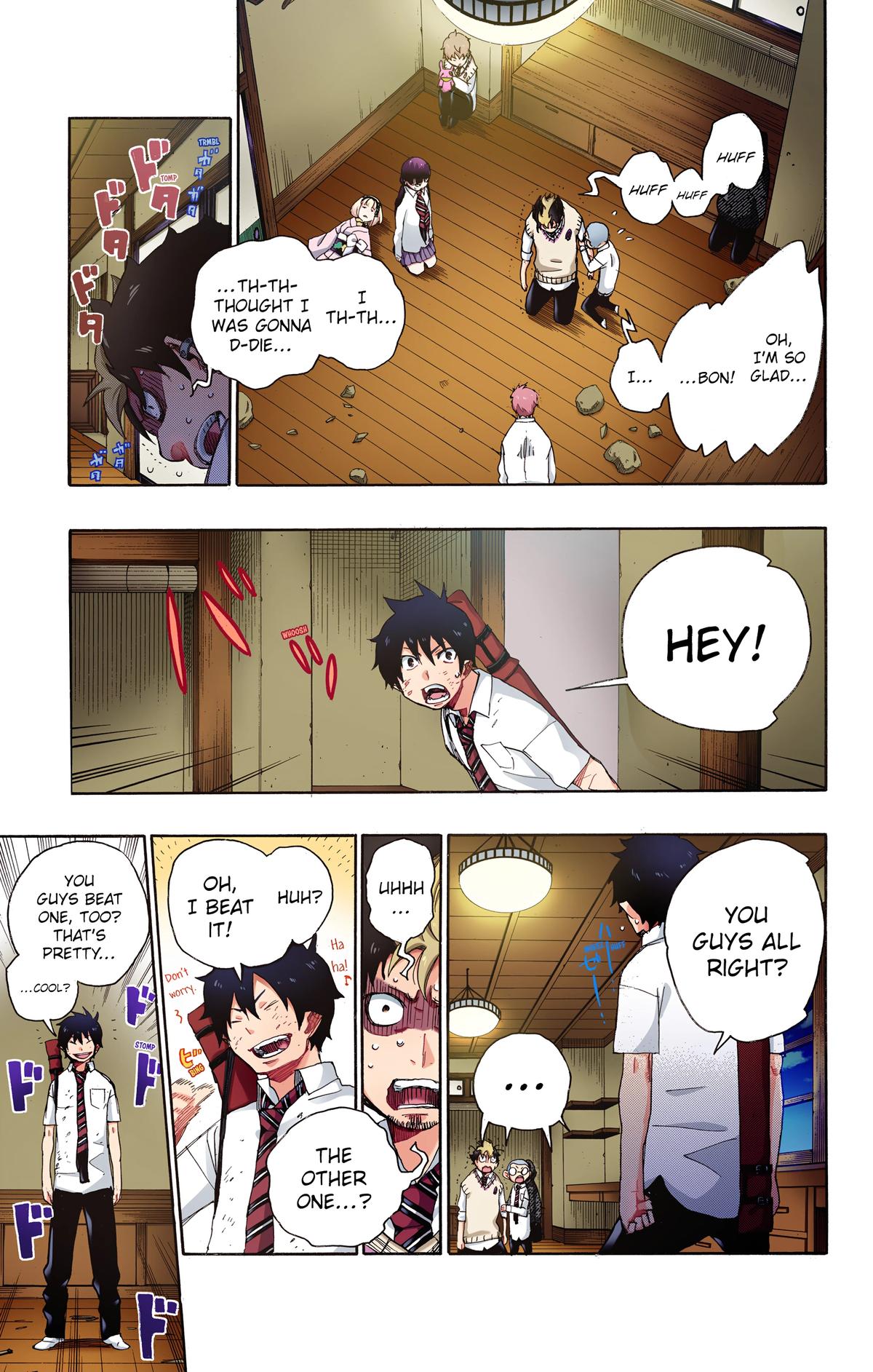 Blue Exorcist (Color) Chapter 6 - Page 44