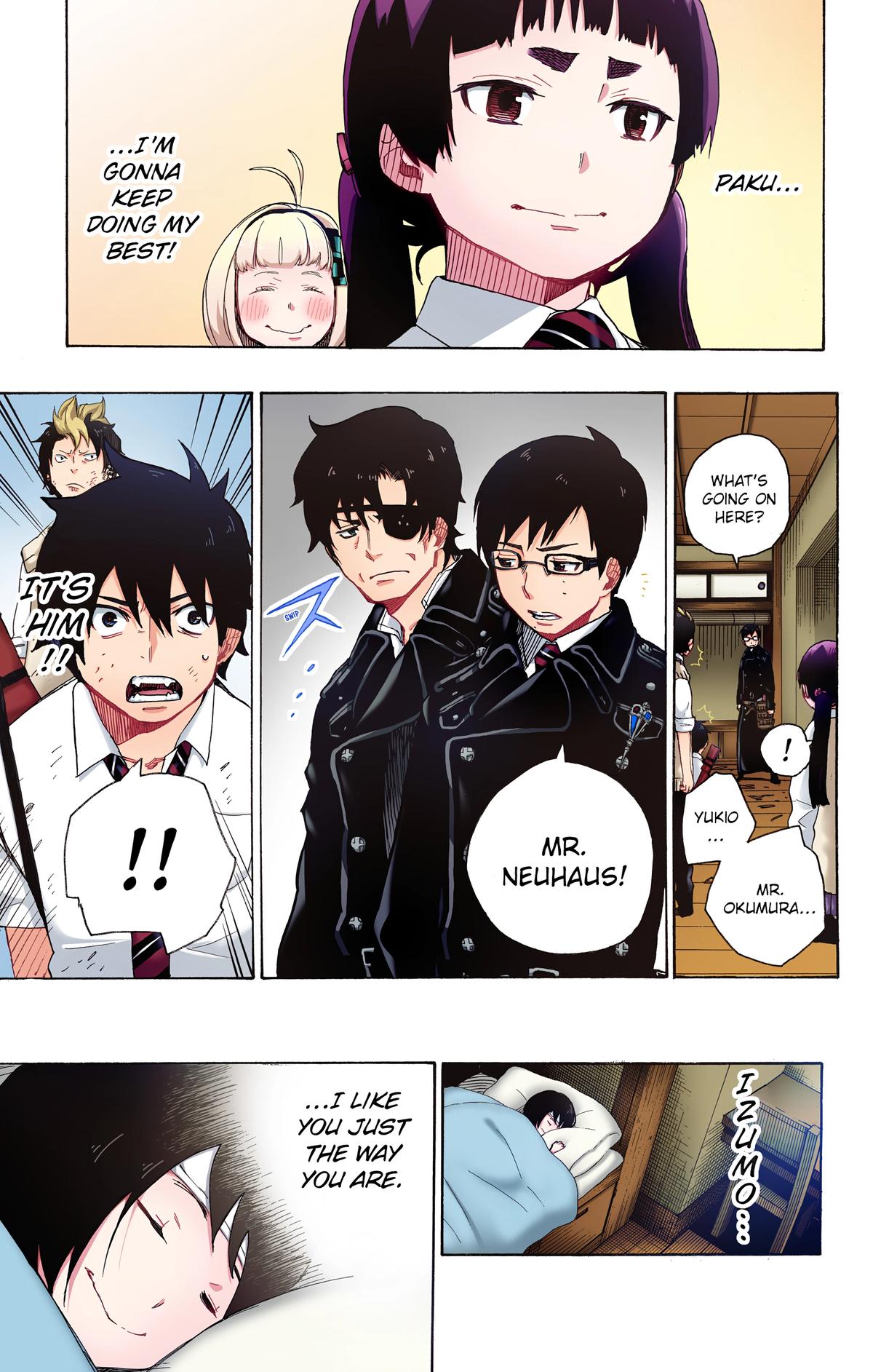 Blue Exorcist (Color) Chapter 6 - Page 46