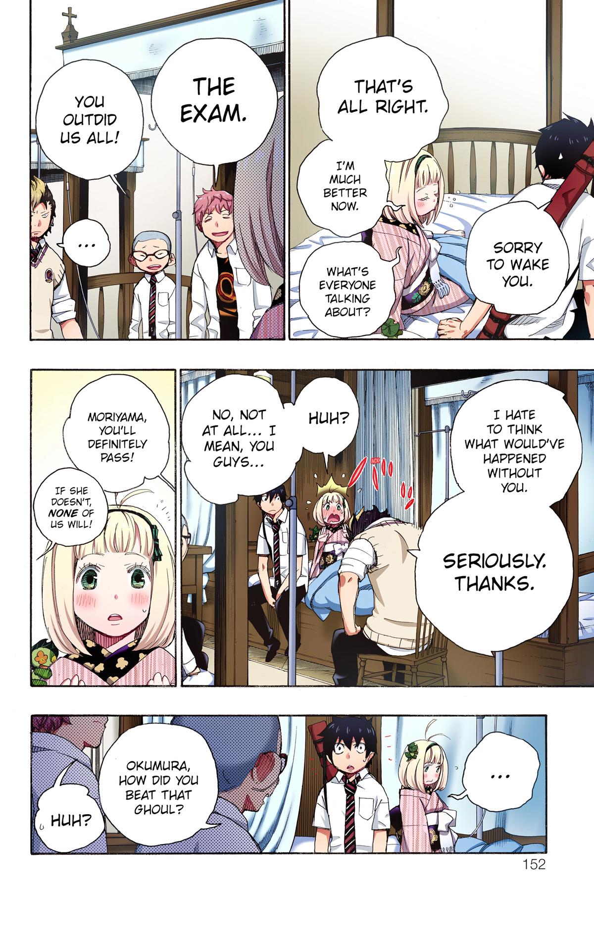 Blue Exorcist (Color) Chapter 7 - Page 8