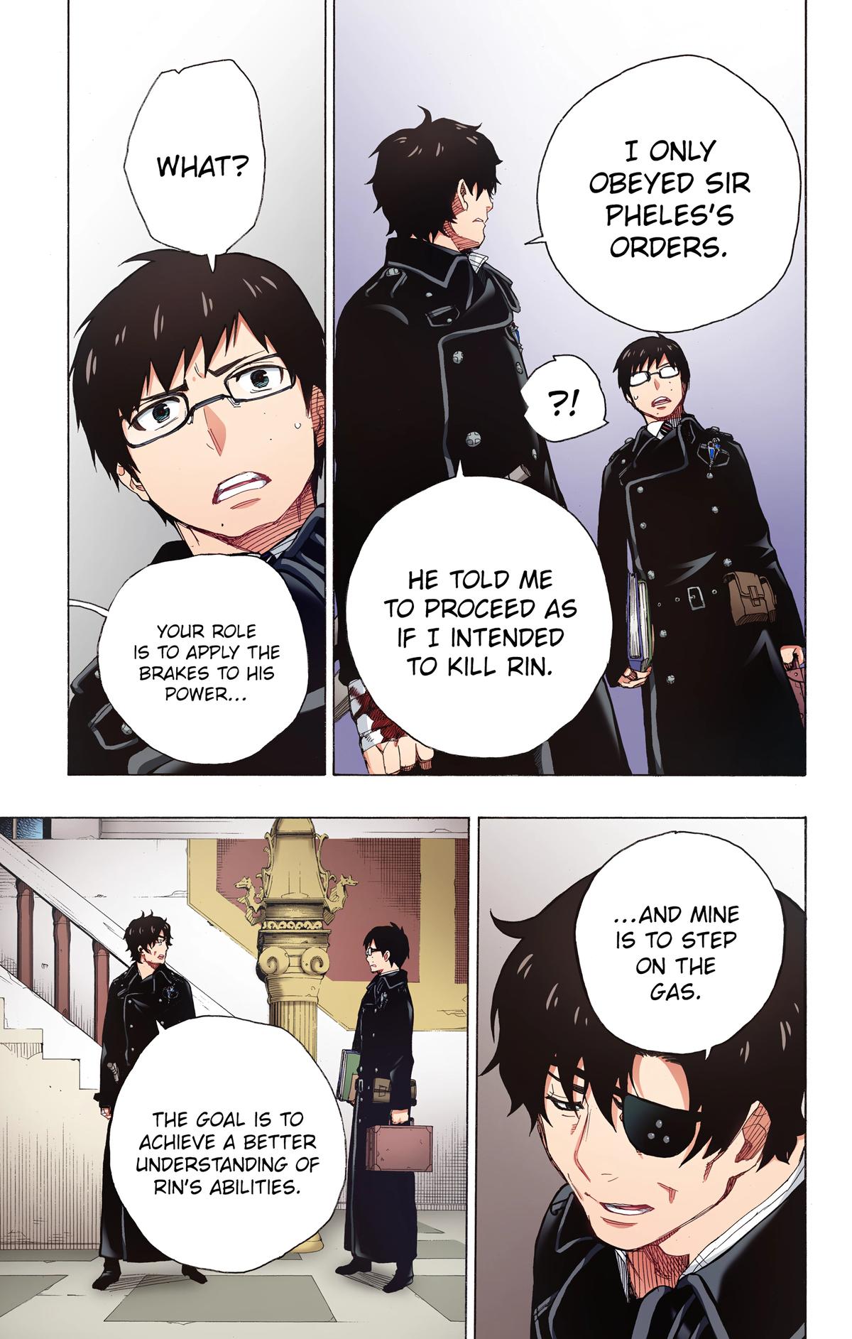 Blue Exorcist (Color) Chapter 7 - Page 11