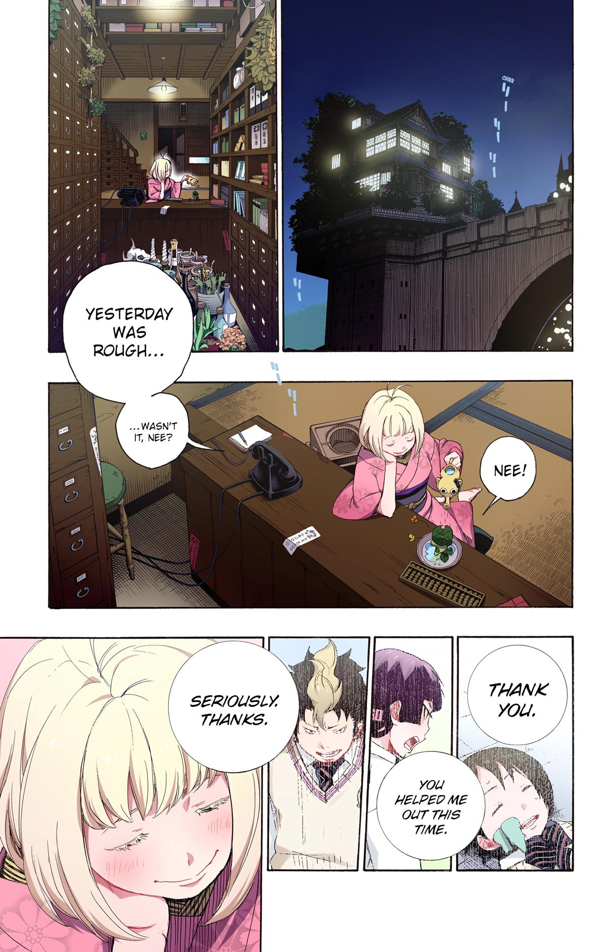 Blue Exorcist (Color) Chapter 7 - Page 13