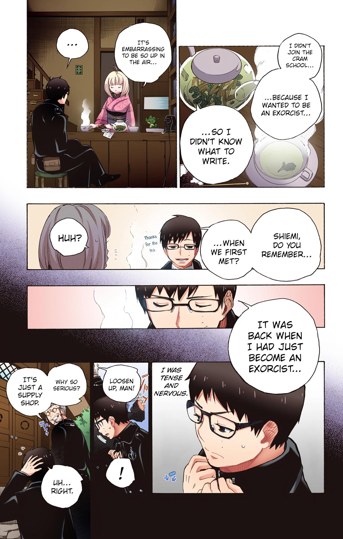 Blue Exorcist (Color) Chapter 7 - Page 15