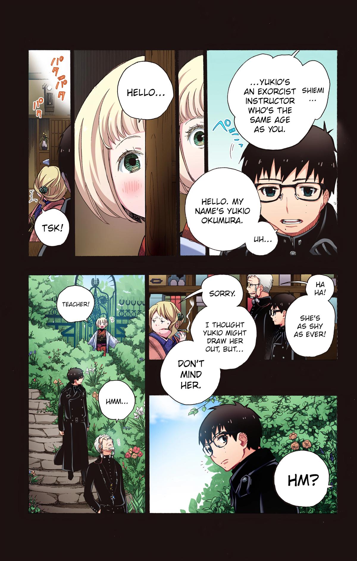 Blue Exorcist (Color) Chapter 7 - Page 17