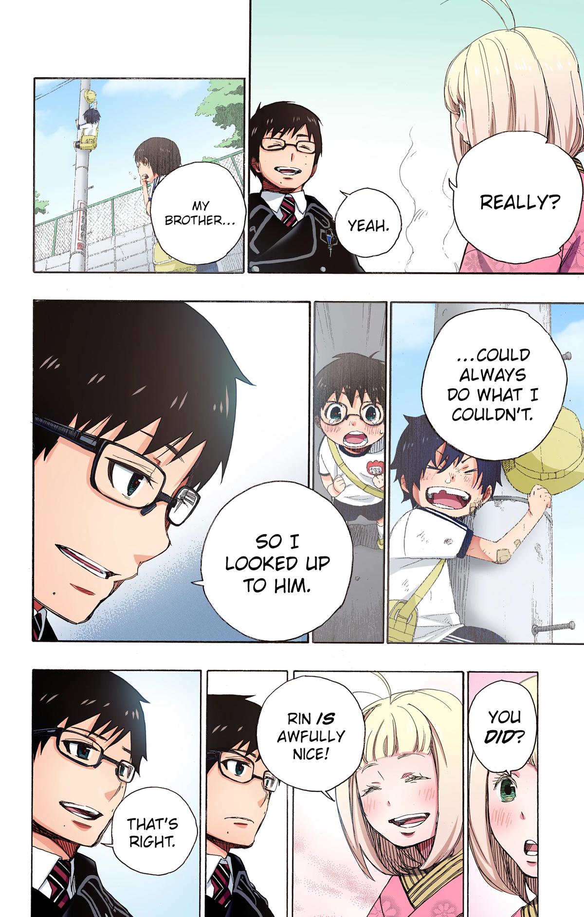Blue Exorcist (Color) Chapter 7 - Page 20