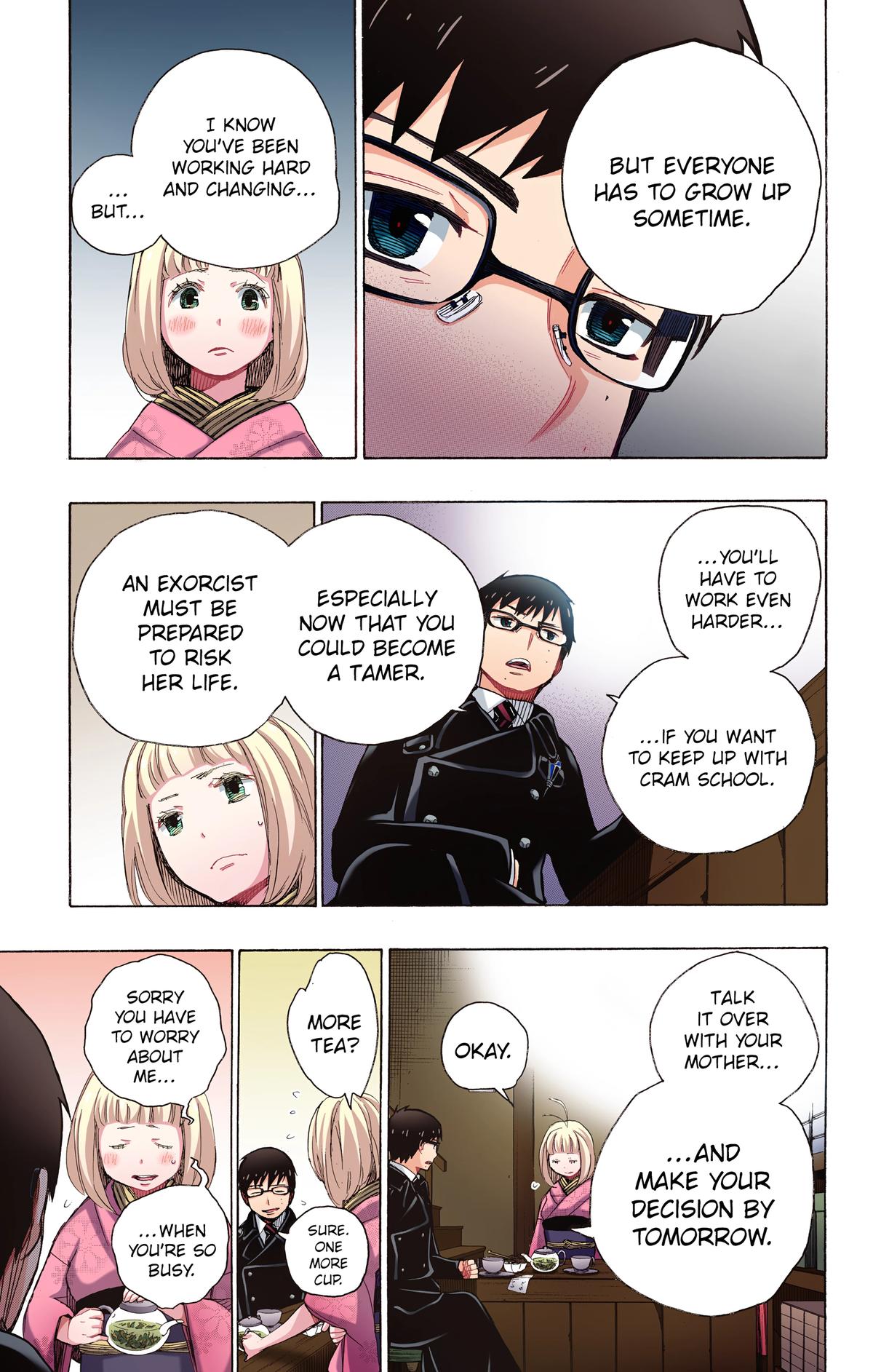 Blue Exorcist (Color) Chapter 7 - Page 21