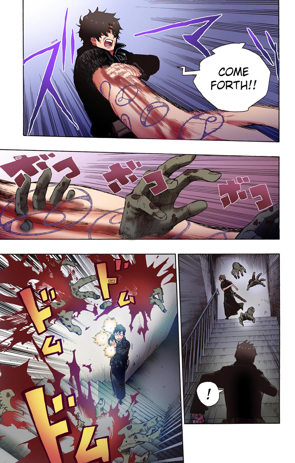 Blue Exorcist (Color) Chapter 7 - Page 25