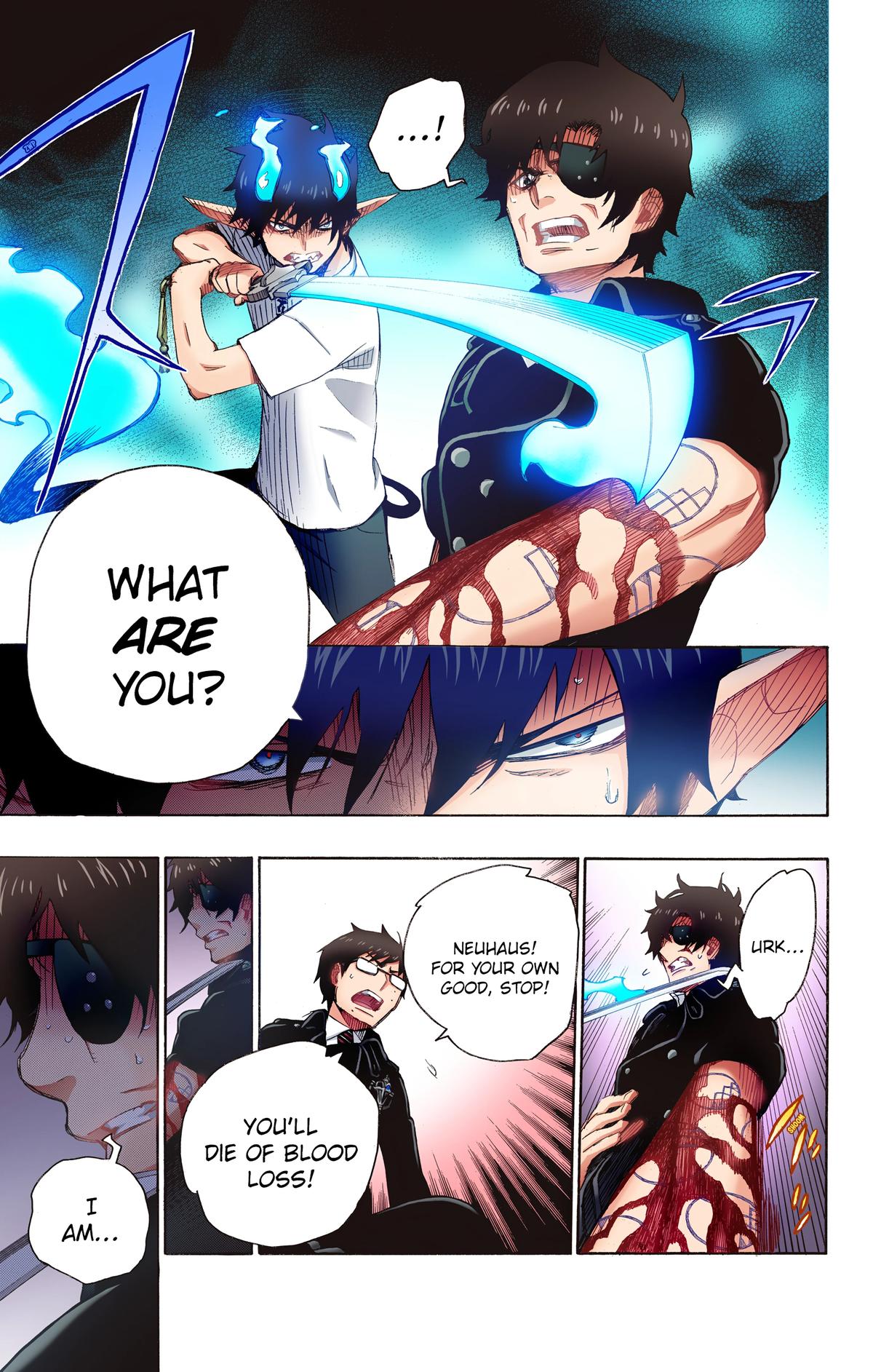 Blue Exorcist (Color) Chapter 7 - Page 33