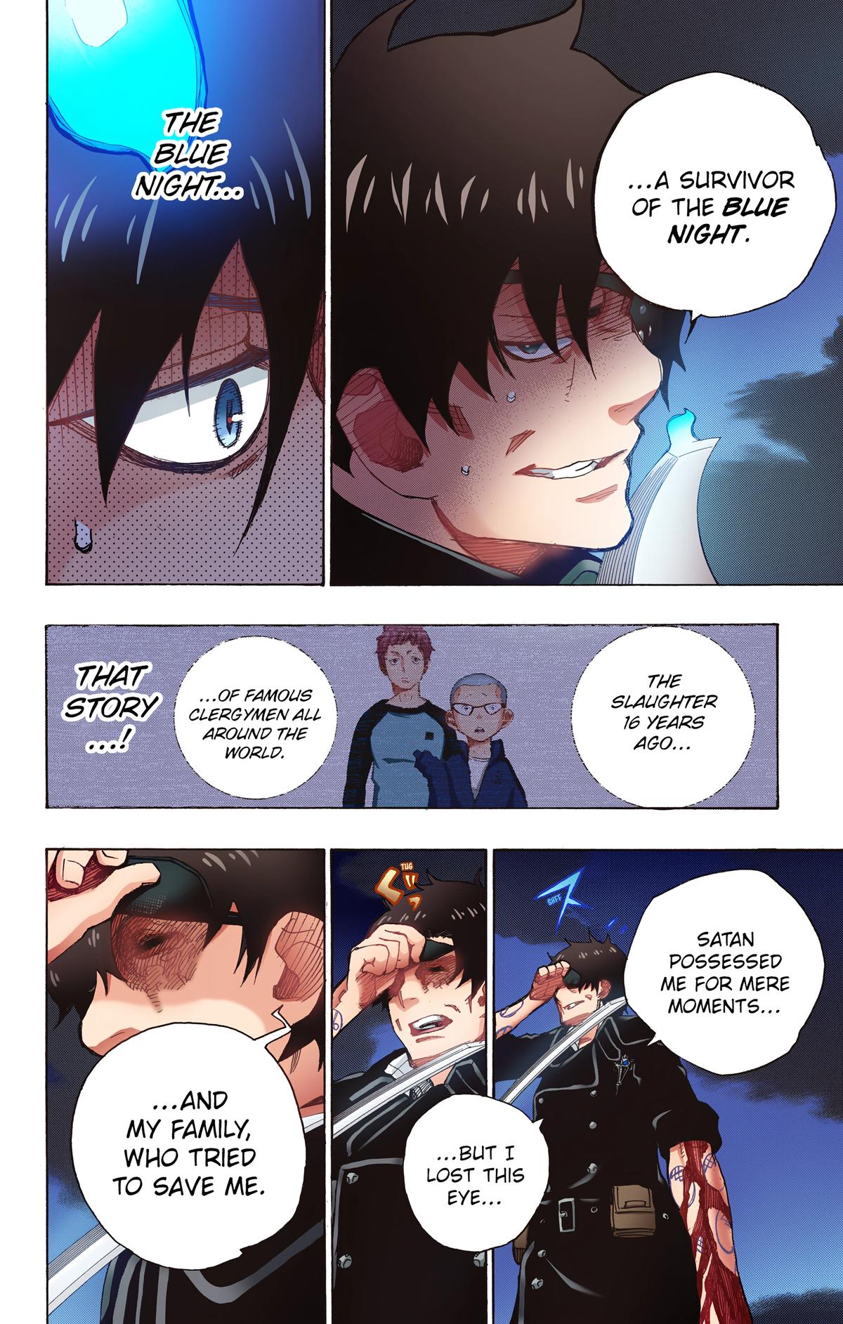 Blue Exorcist (Color) Chapter 7 - Page 34