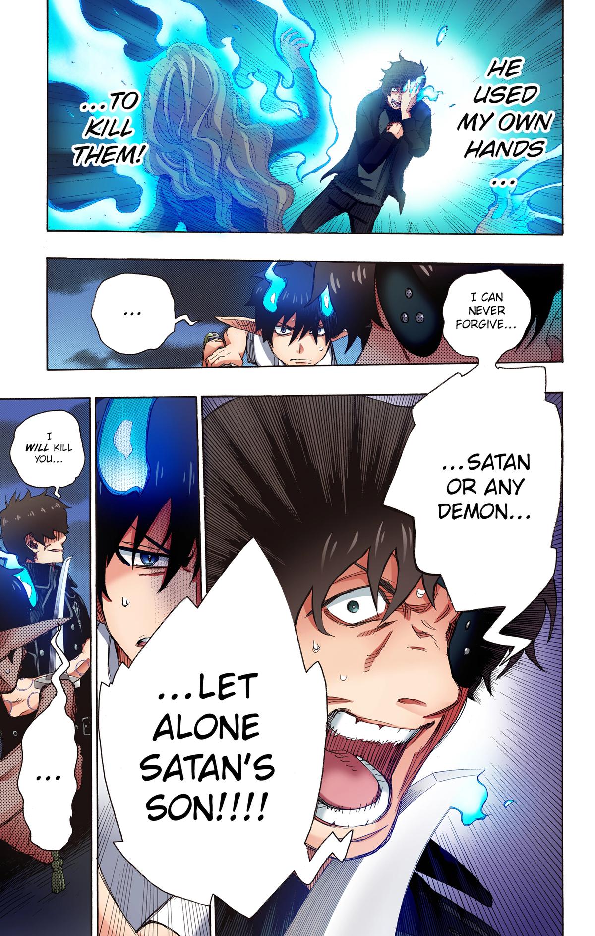 Blue Exorcist (Color) Chapter 7 - Page 35