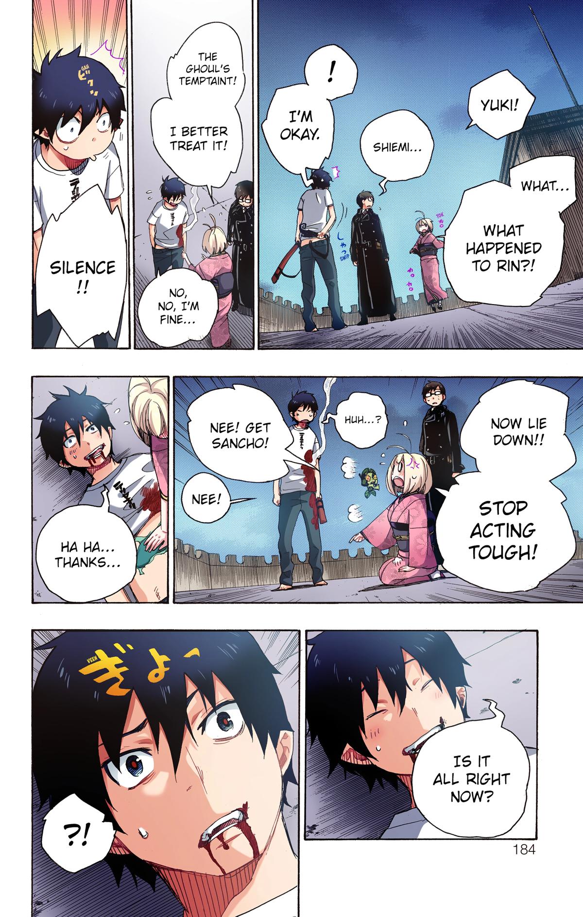 Blue Exorcist (Color) Chapter 7 - Page 40