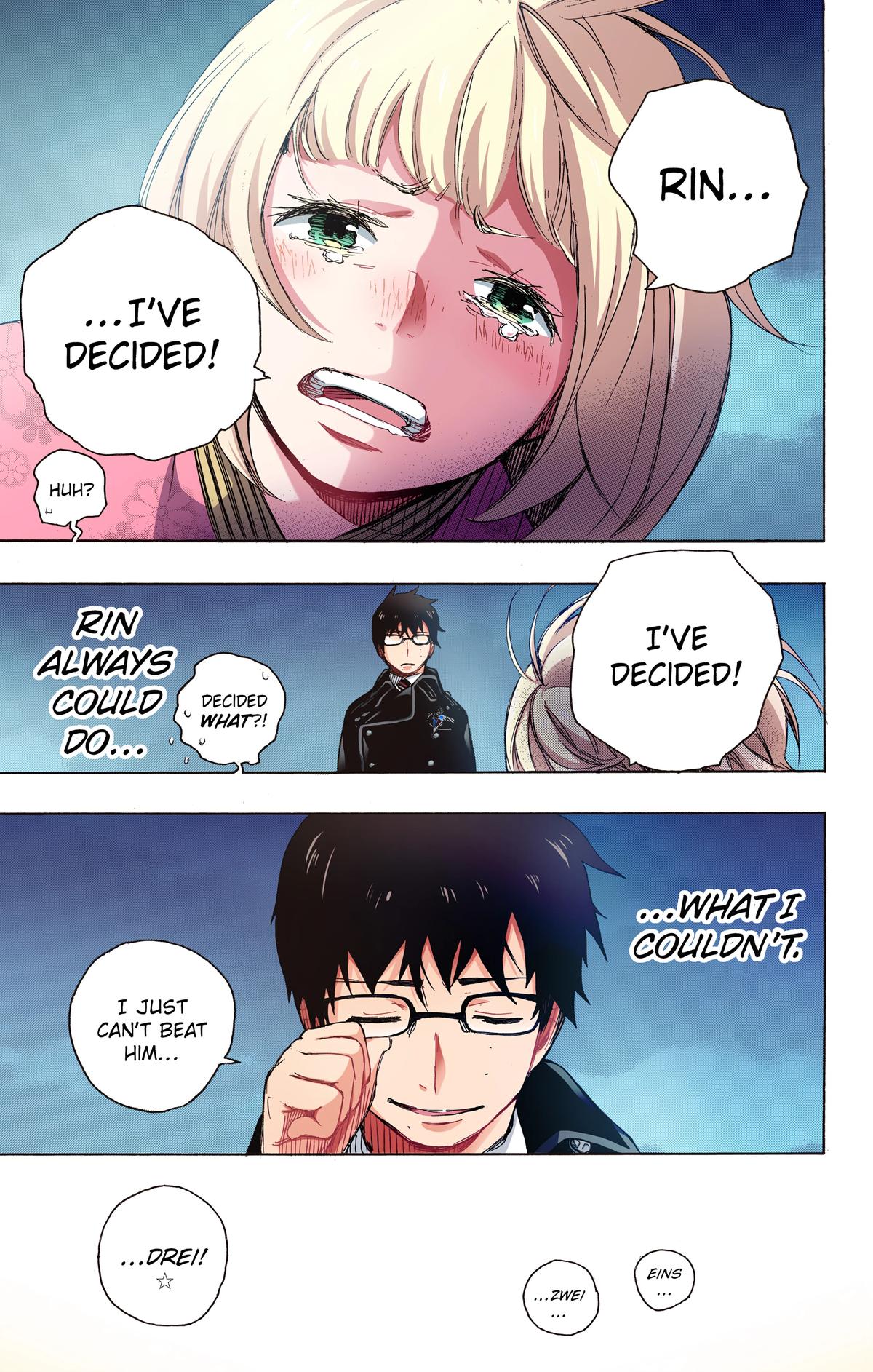 Blue Exorcist (Color) Chapter 7 - Page 41