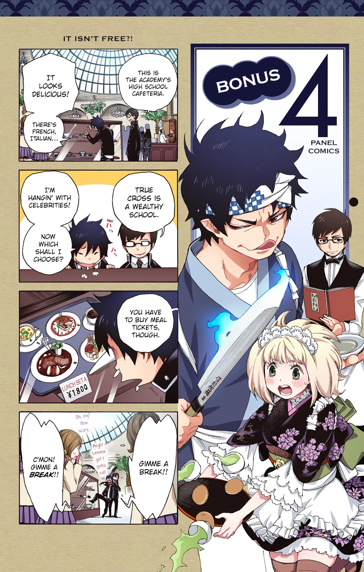 Blue Exorcist (Color) Chapter 7 - Page 48