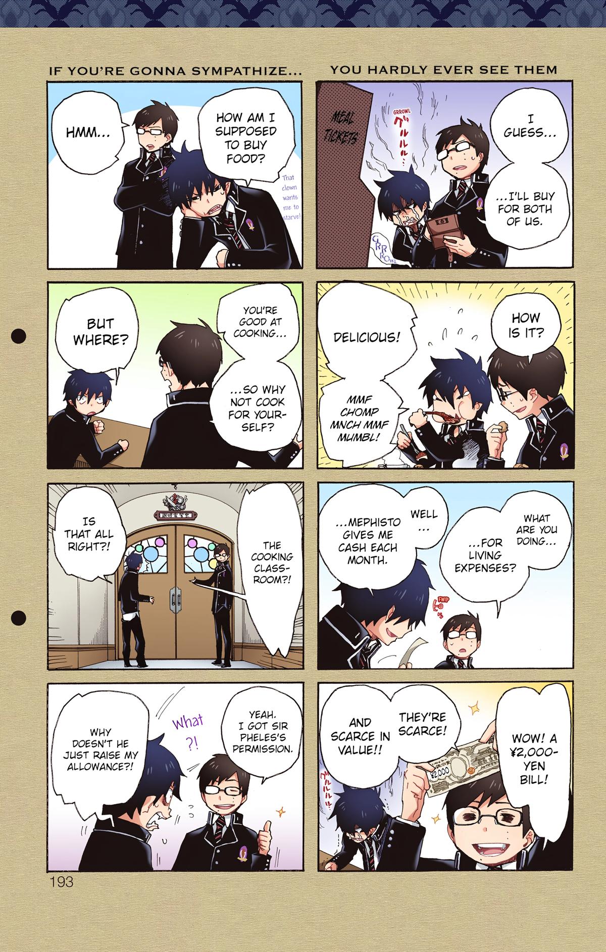 Blue Exorcist (Color) Chapter 7 - Page 49