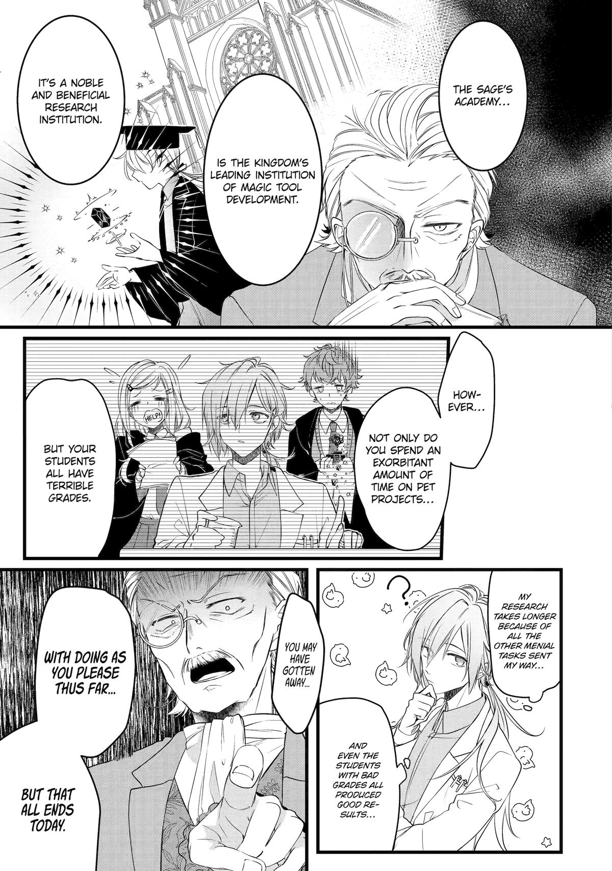 Cast-off Magic Tool Researcher is Actually an S-Rank Mage Chapter 1 6