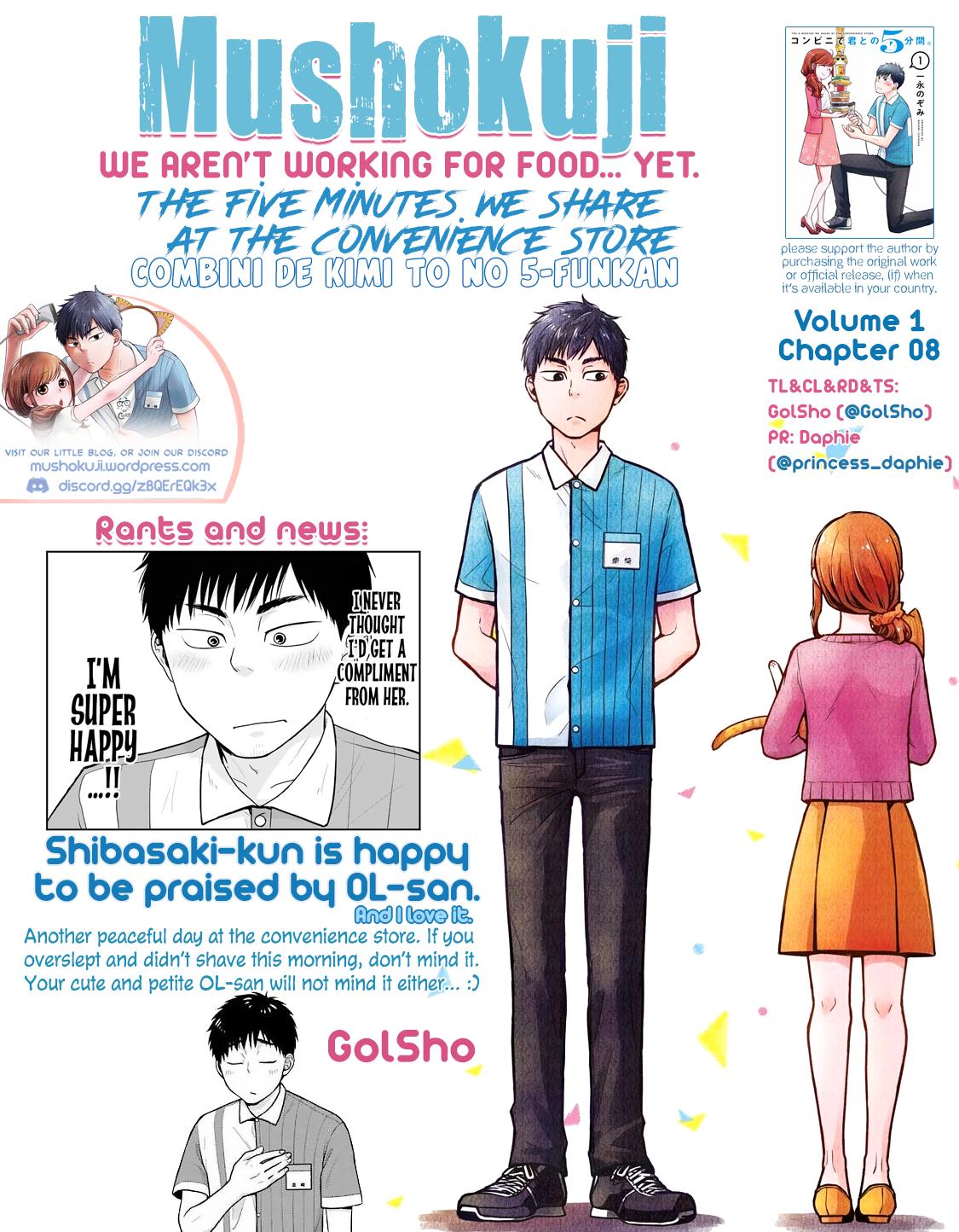Combini de Kimi to no 5-funkan. Chapter 8 10