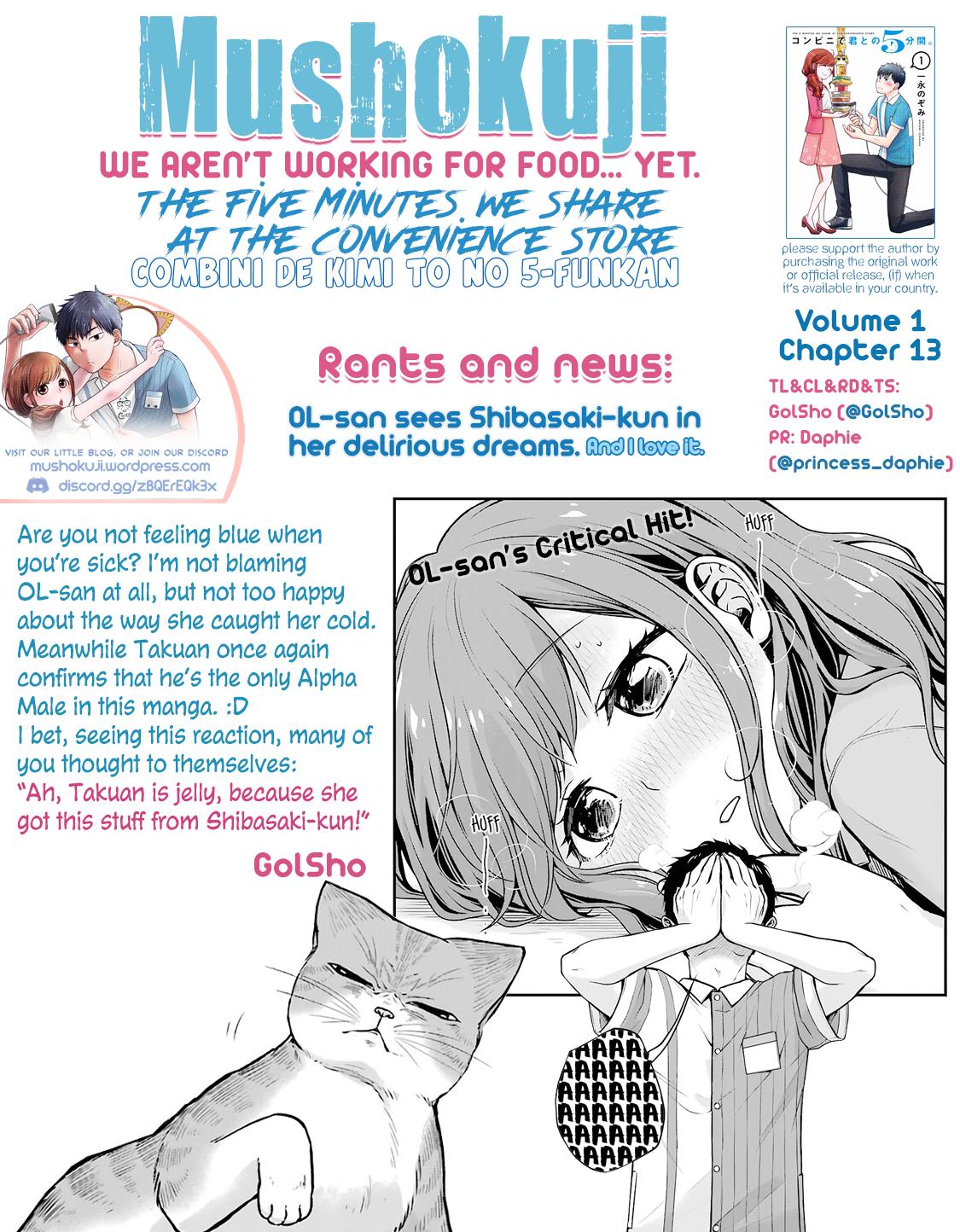 Combini de Kimi to no 5-funkan. Chapter 13 11