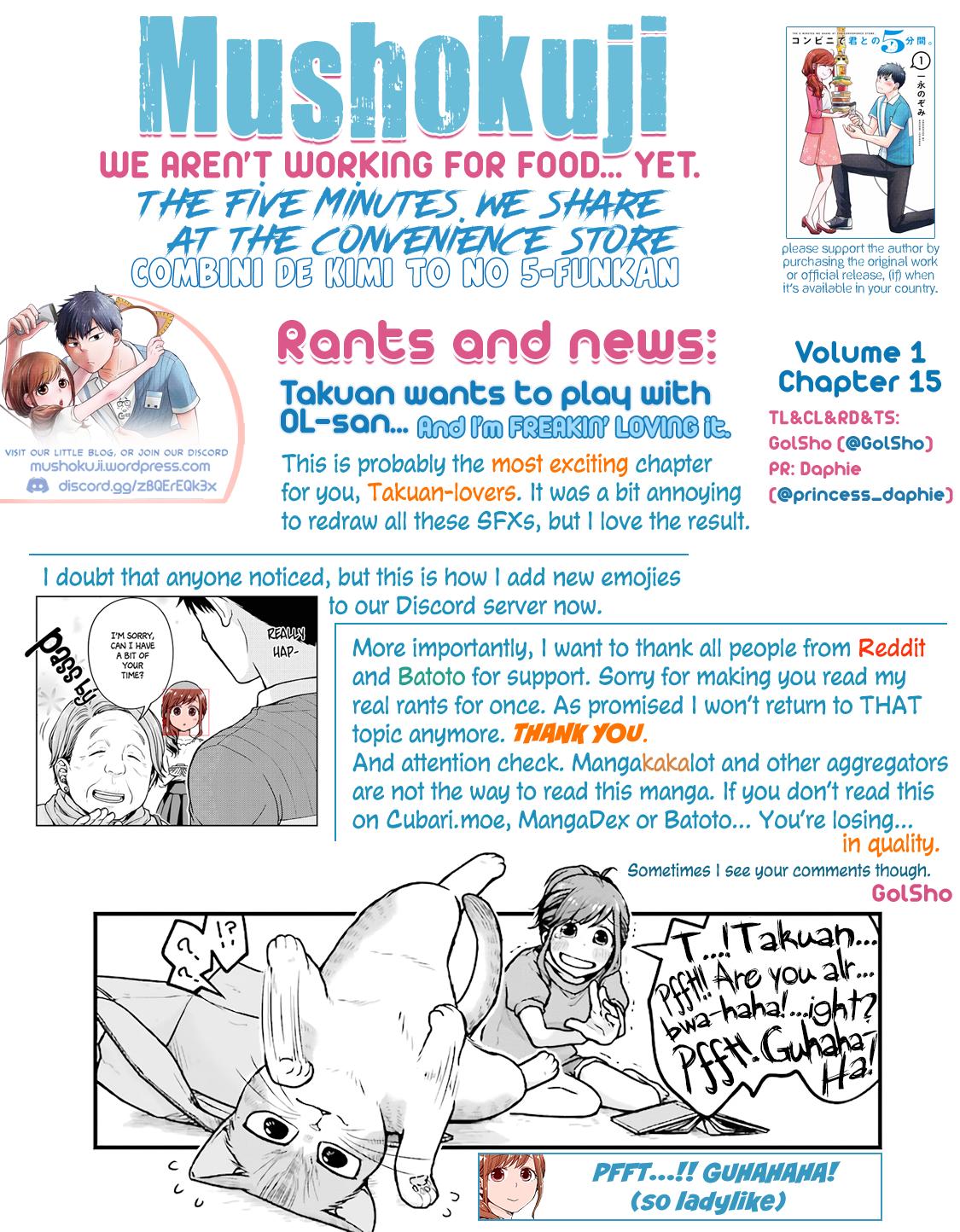 Combini de Kimi to no 5-funkan. Chapter 15 12