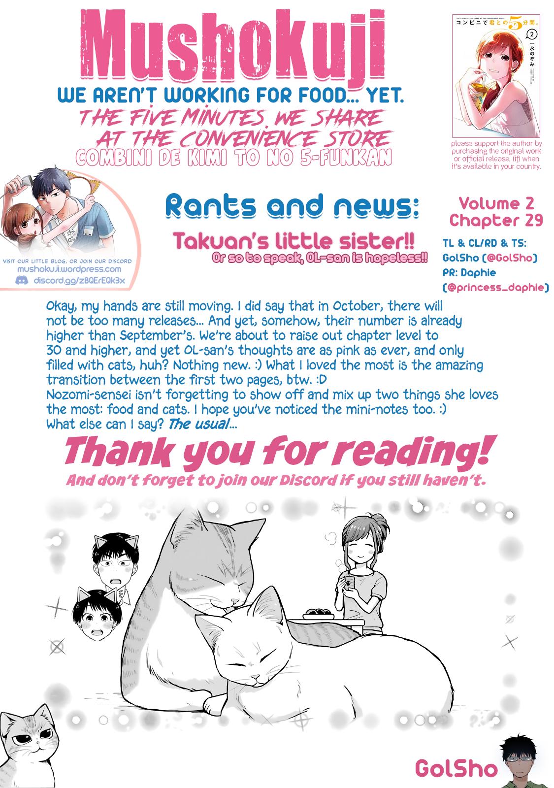 Combini de Kimi to no 5-funkan. Chapter 29 11