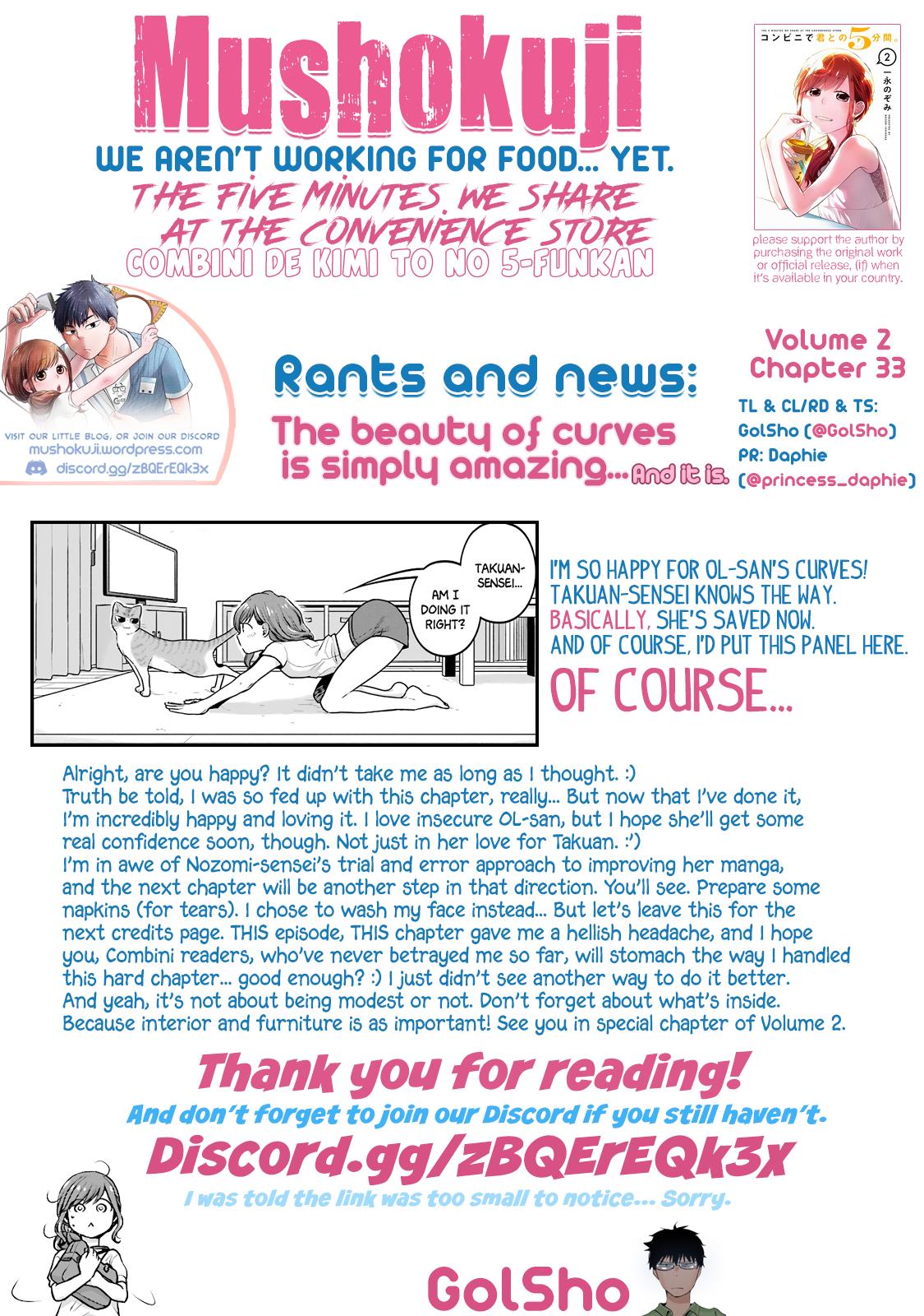 Combini de Kimi to no 5-funkan. Chapter 33 12