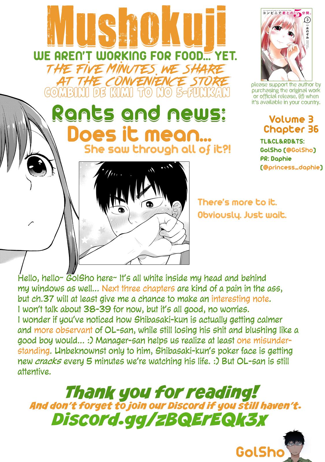 Combini de Kimi to no 5-funkan. Chapter 36 11