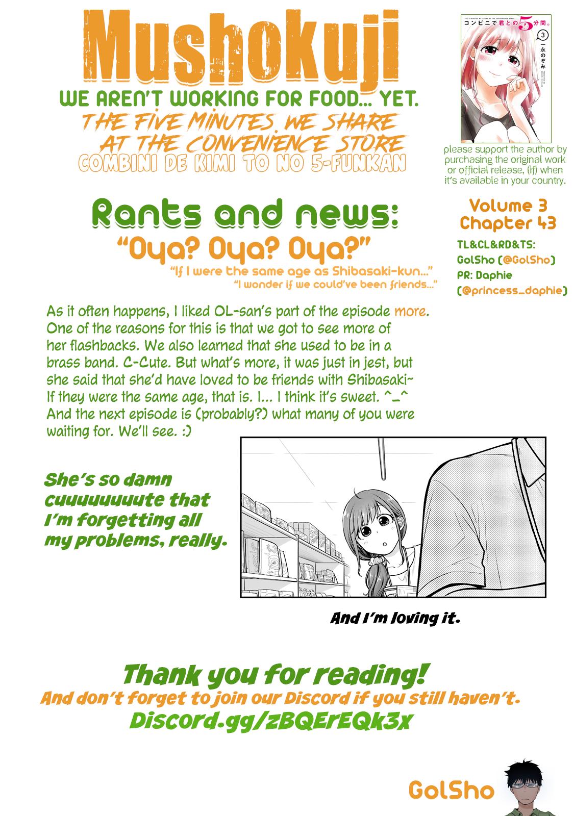 Combini de Kimi to no 5-funkan. Chapter 43 11