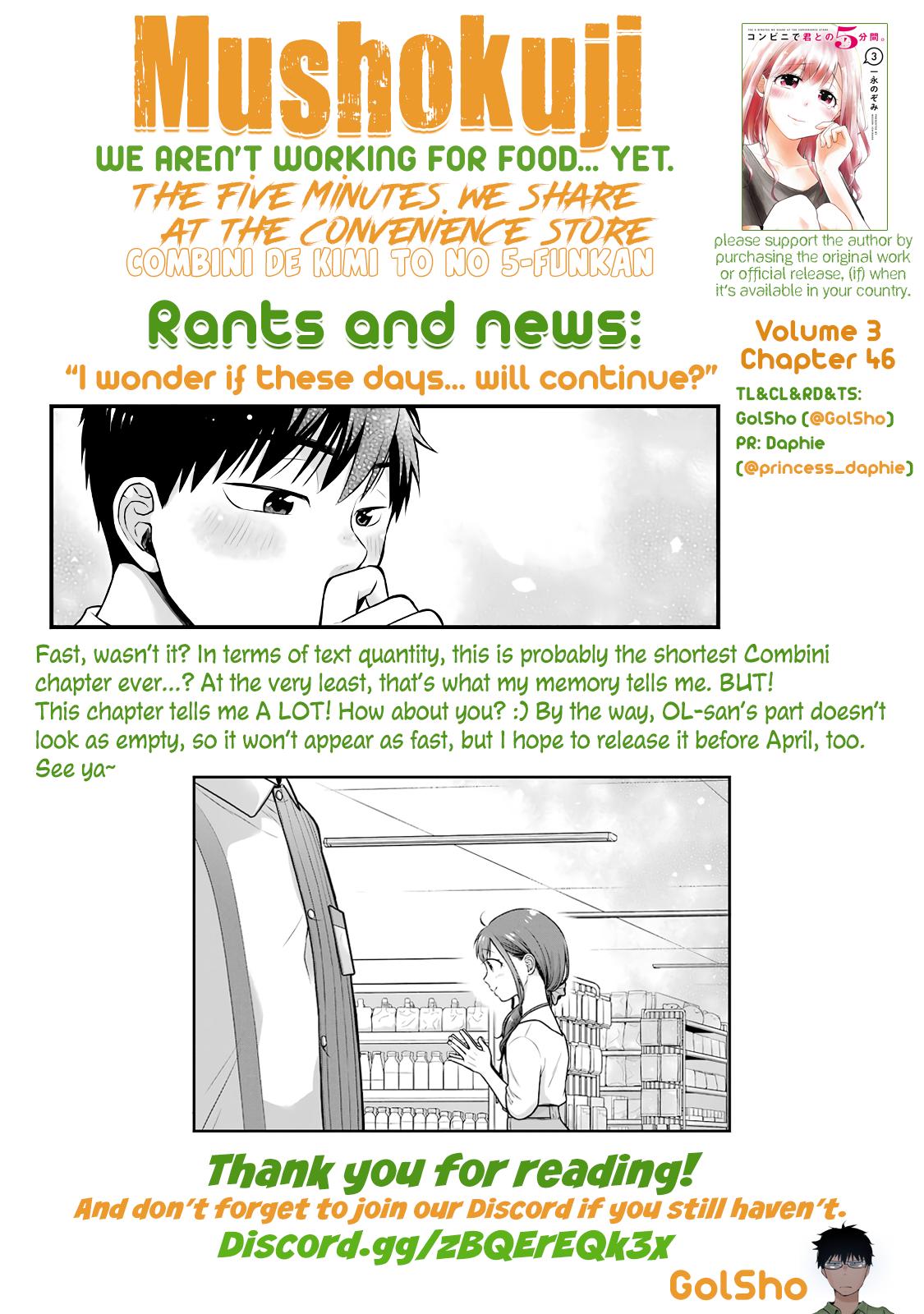 Combini de Kimi to no 5-funkan. Chapter 46 9