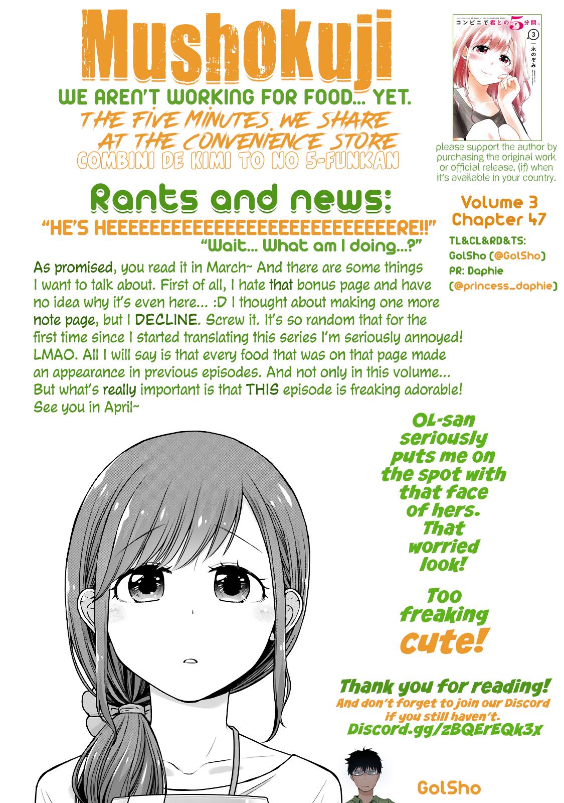Combini de Kimi to no 5-funkan. Chapter 47 13