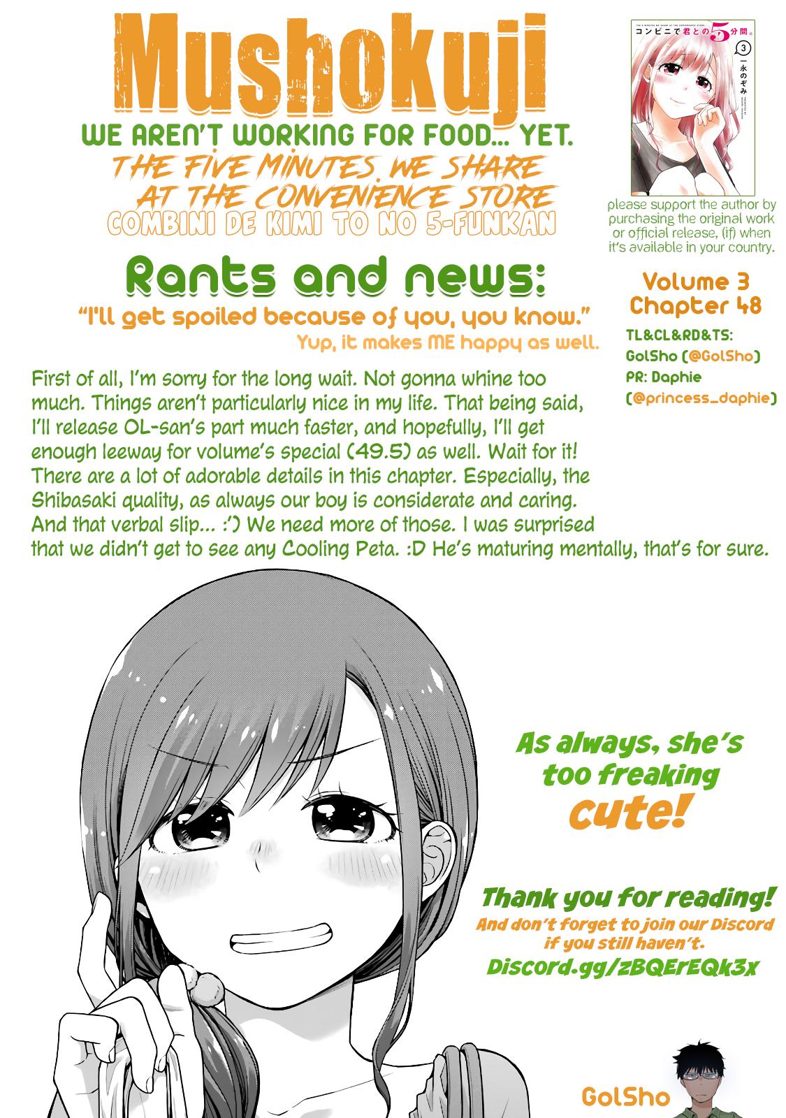Combini de Kimi to no 5-funkan. Chapter 48 10