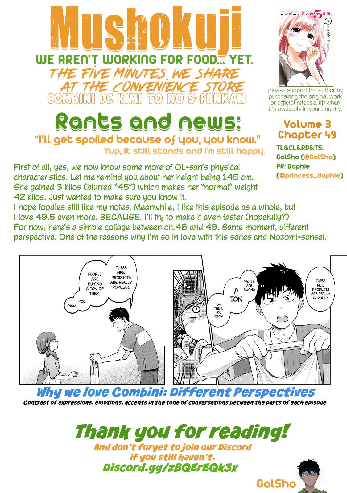 Combini de Kimi to no 5-funkan. Chapter 49 15